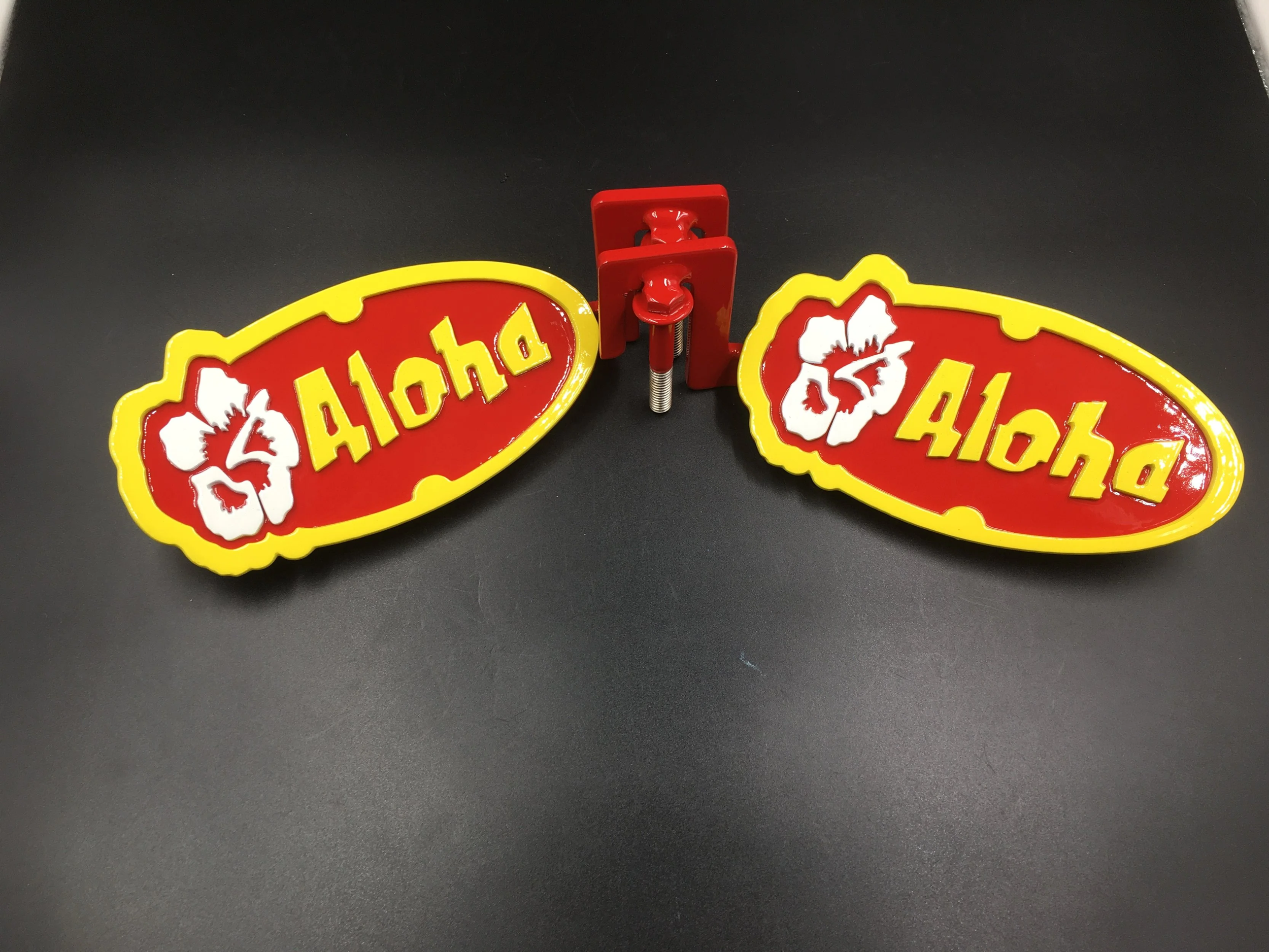 Custom Aloha Jeep Foot Pegs