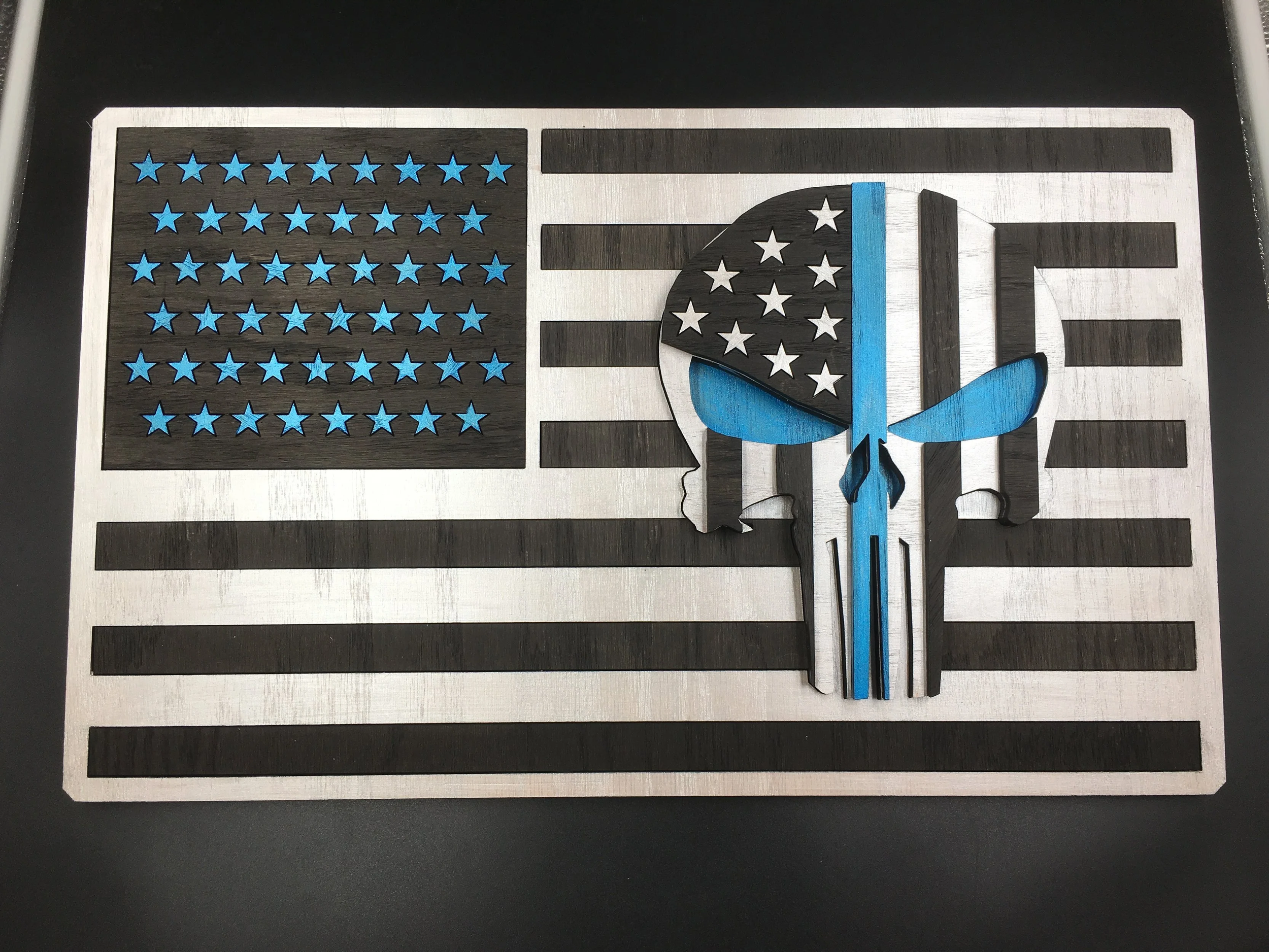Flag Punisher Wall Art