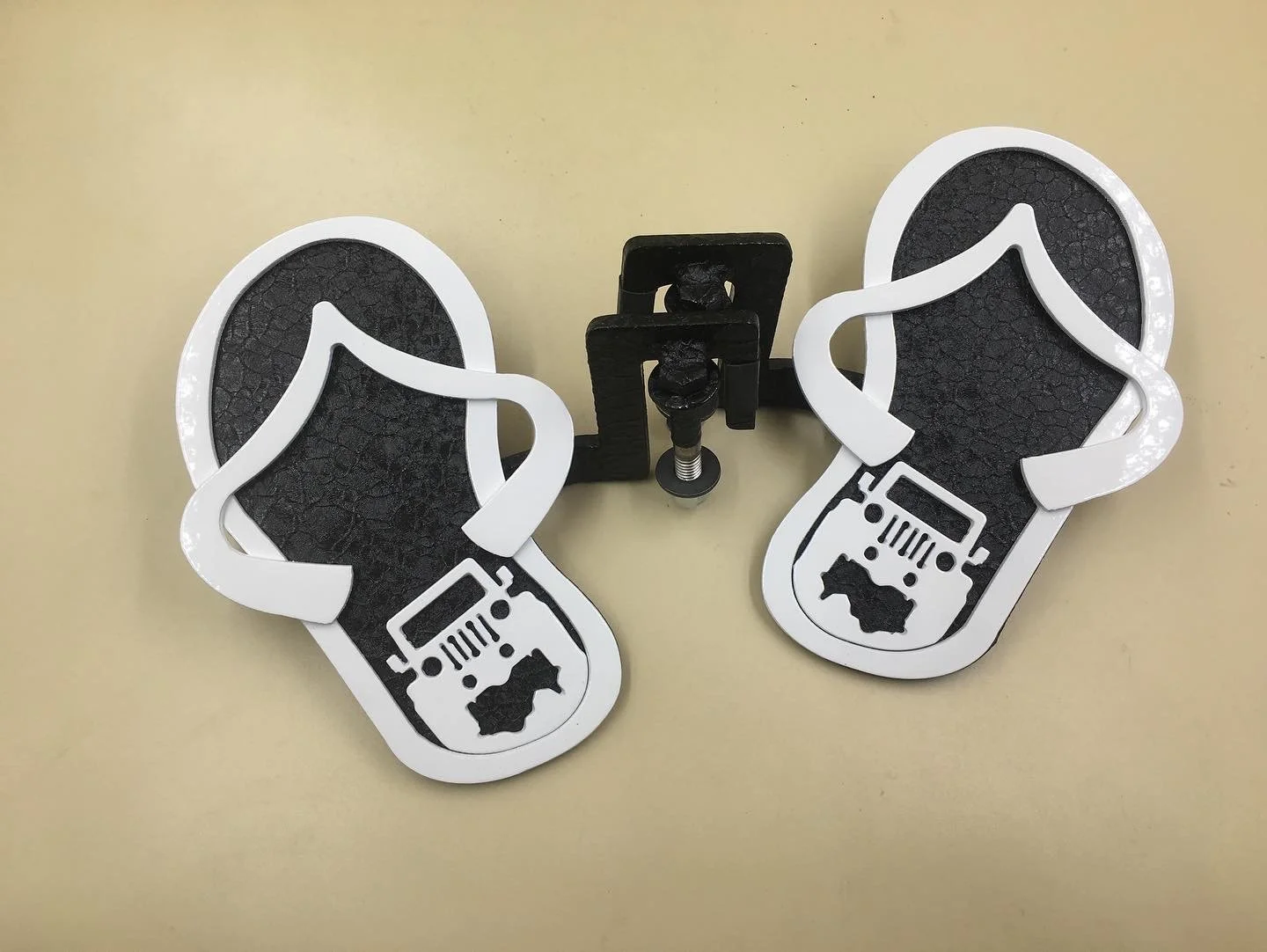 Custom Flip-Flop Jeep Foot Pegs/ Free Shipping