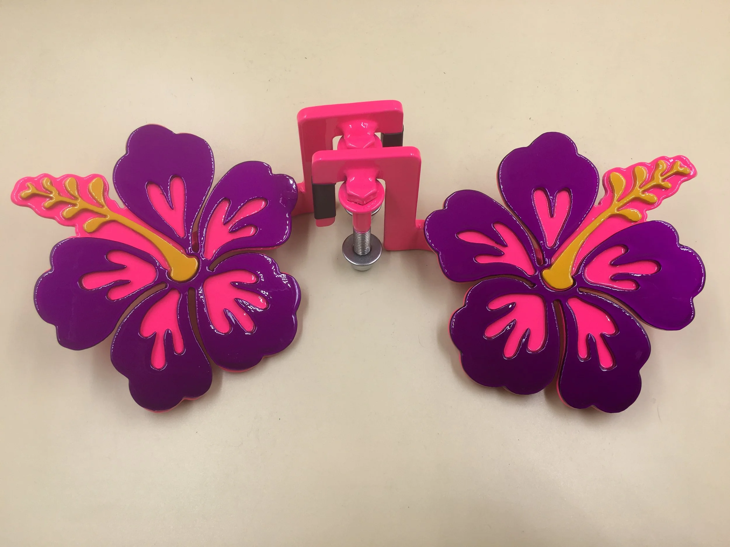 Tropical Vibe Jeep Foot Pegs/ Free Shipping