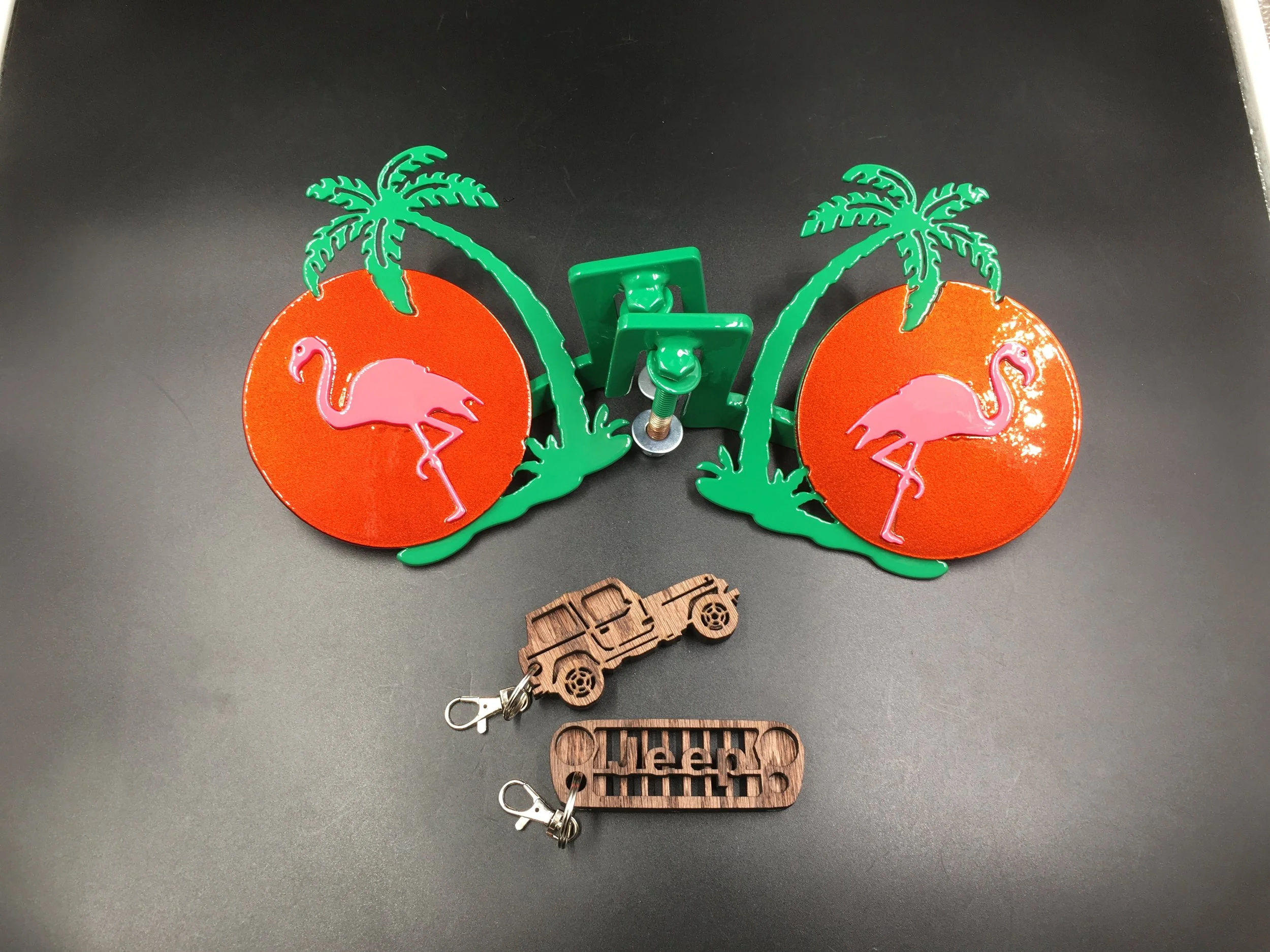 Flamingo Jeep Foot Pegs