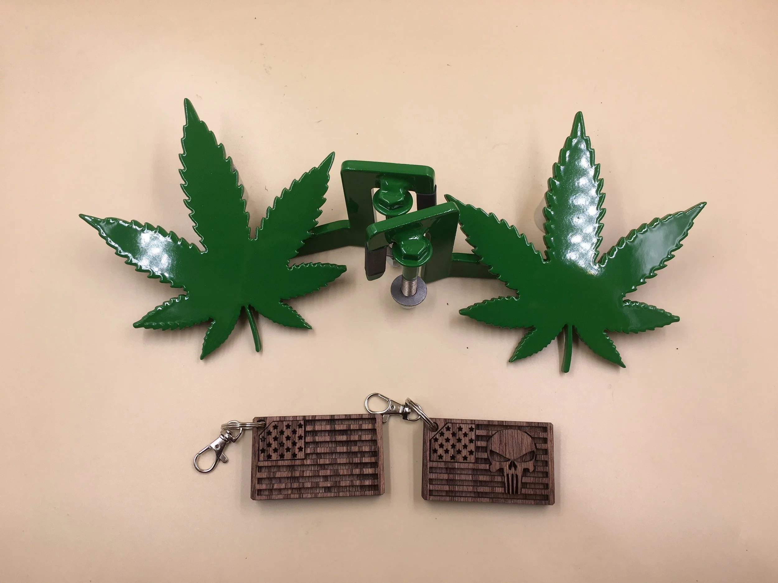 Bold Leaf Custom Jeep Foot Pegs/ Free Shipping