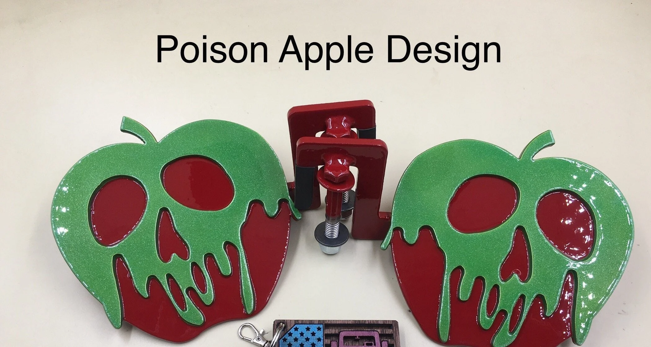 Poison Apple Foot Pegs