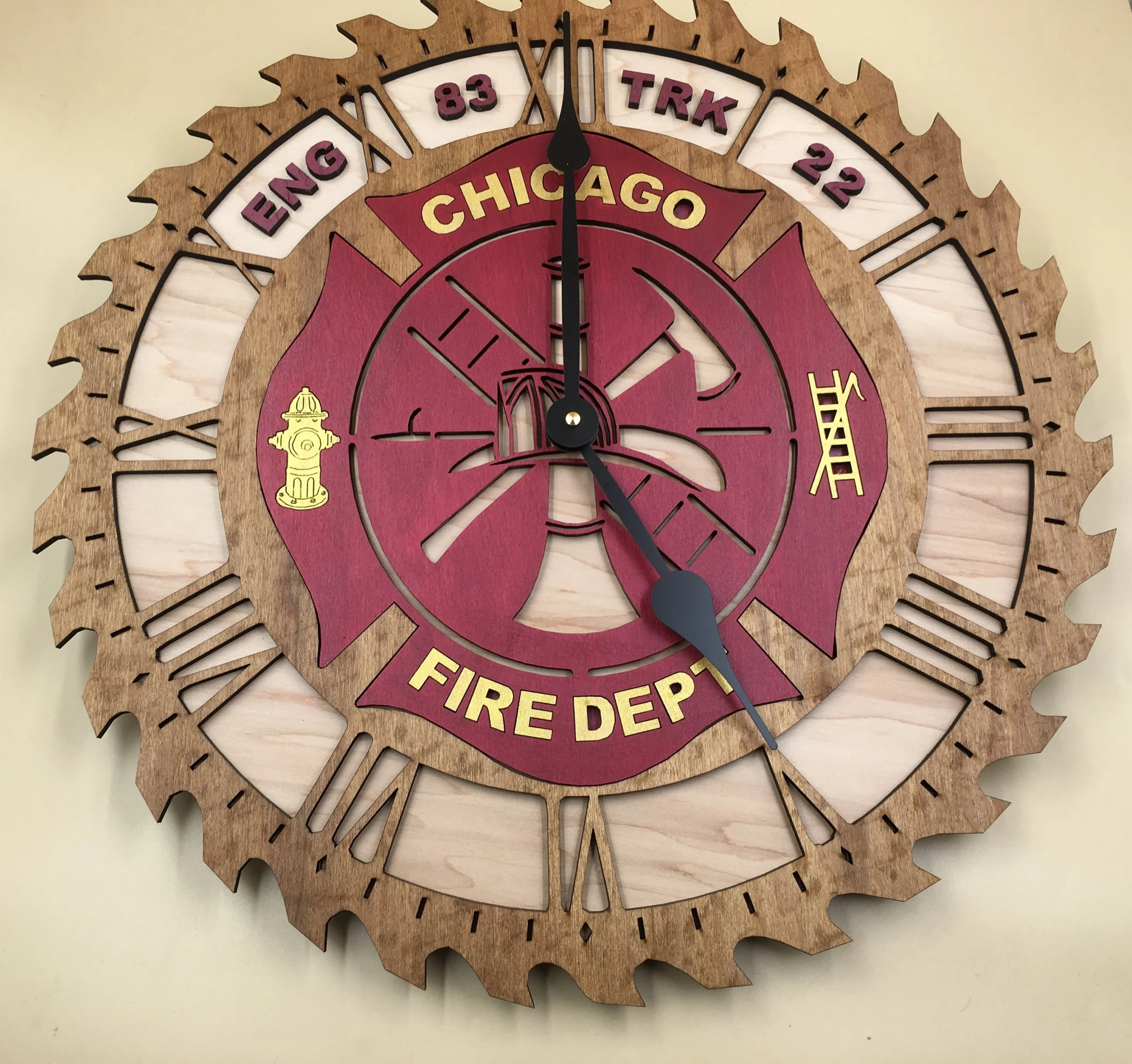 fire department clock