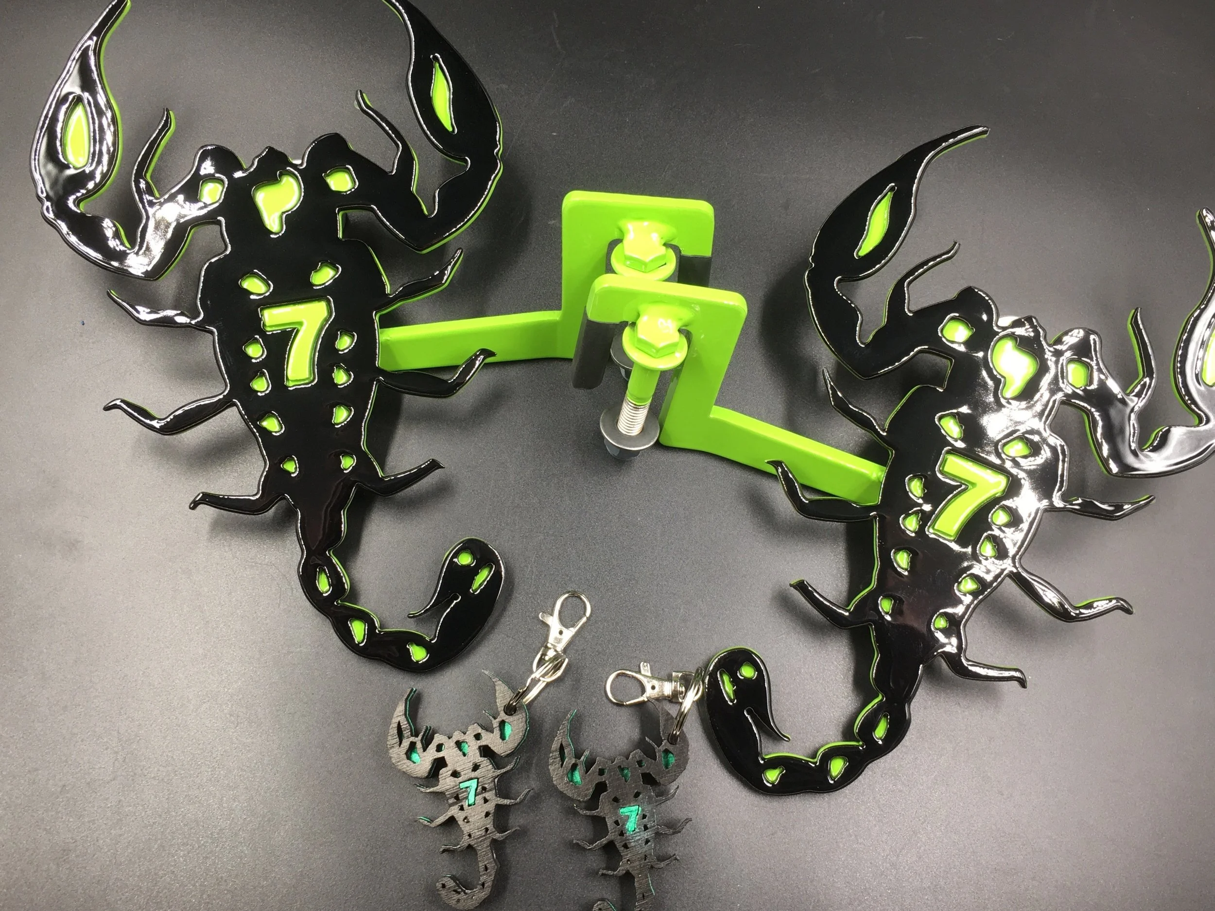 Scorpion Series Jeep Foot Pegs