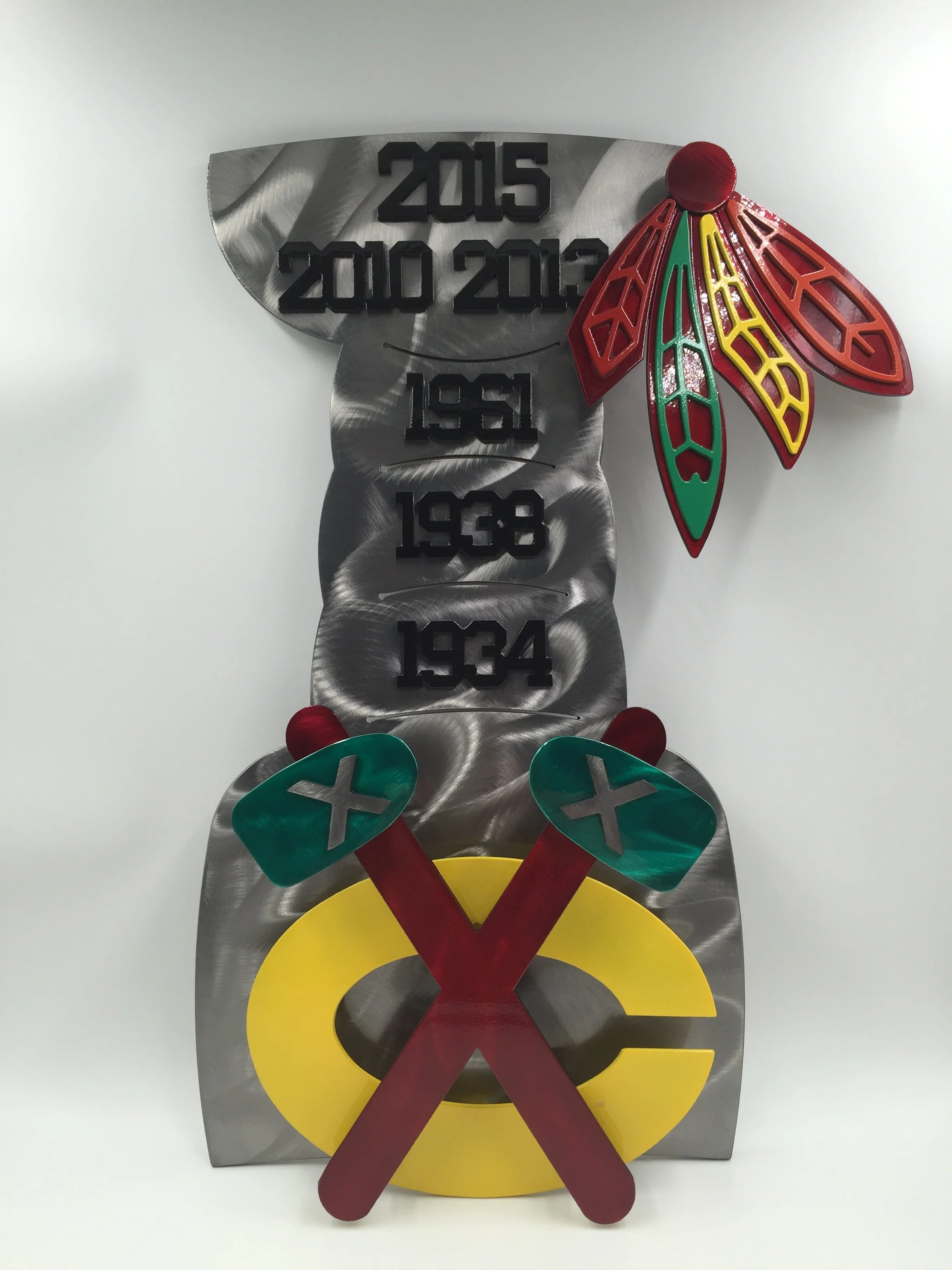 Custom Metal Championship Wall Art