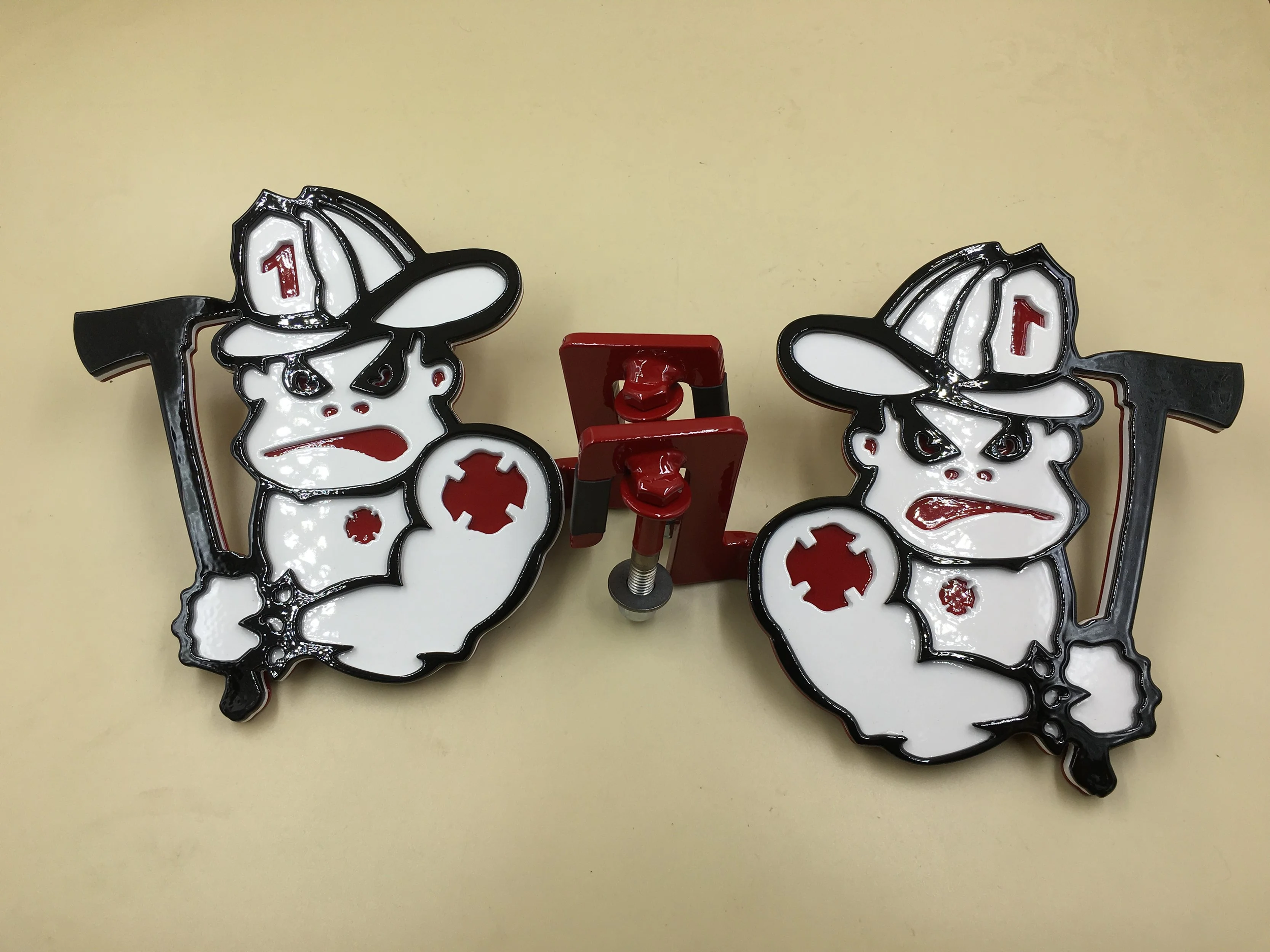 Firefighter  Jeep Foot Pegs/ Free Shipping