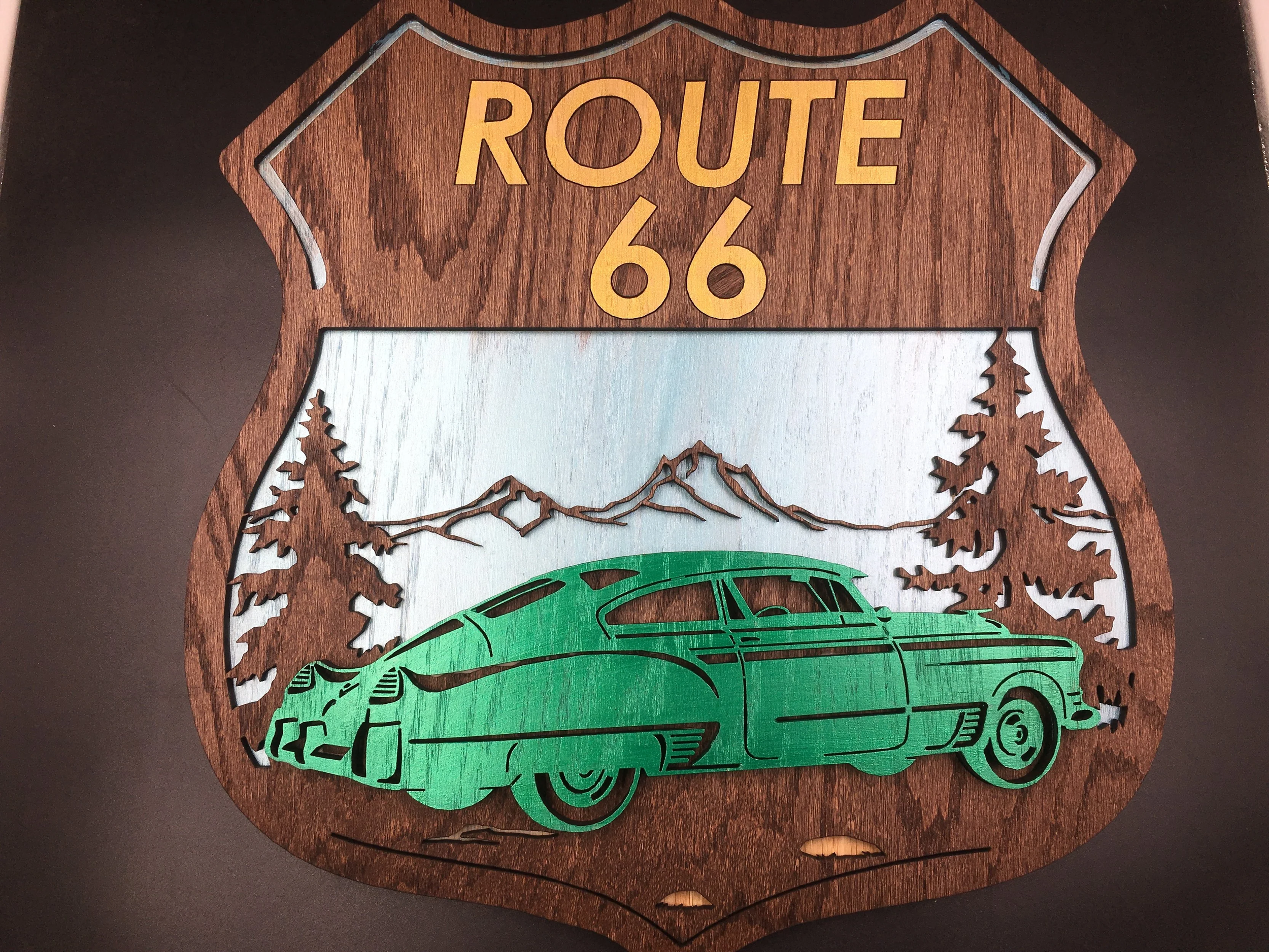 Route 66 Nostalgia Wall Art