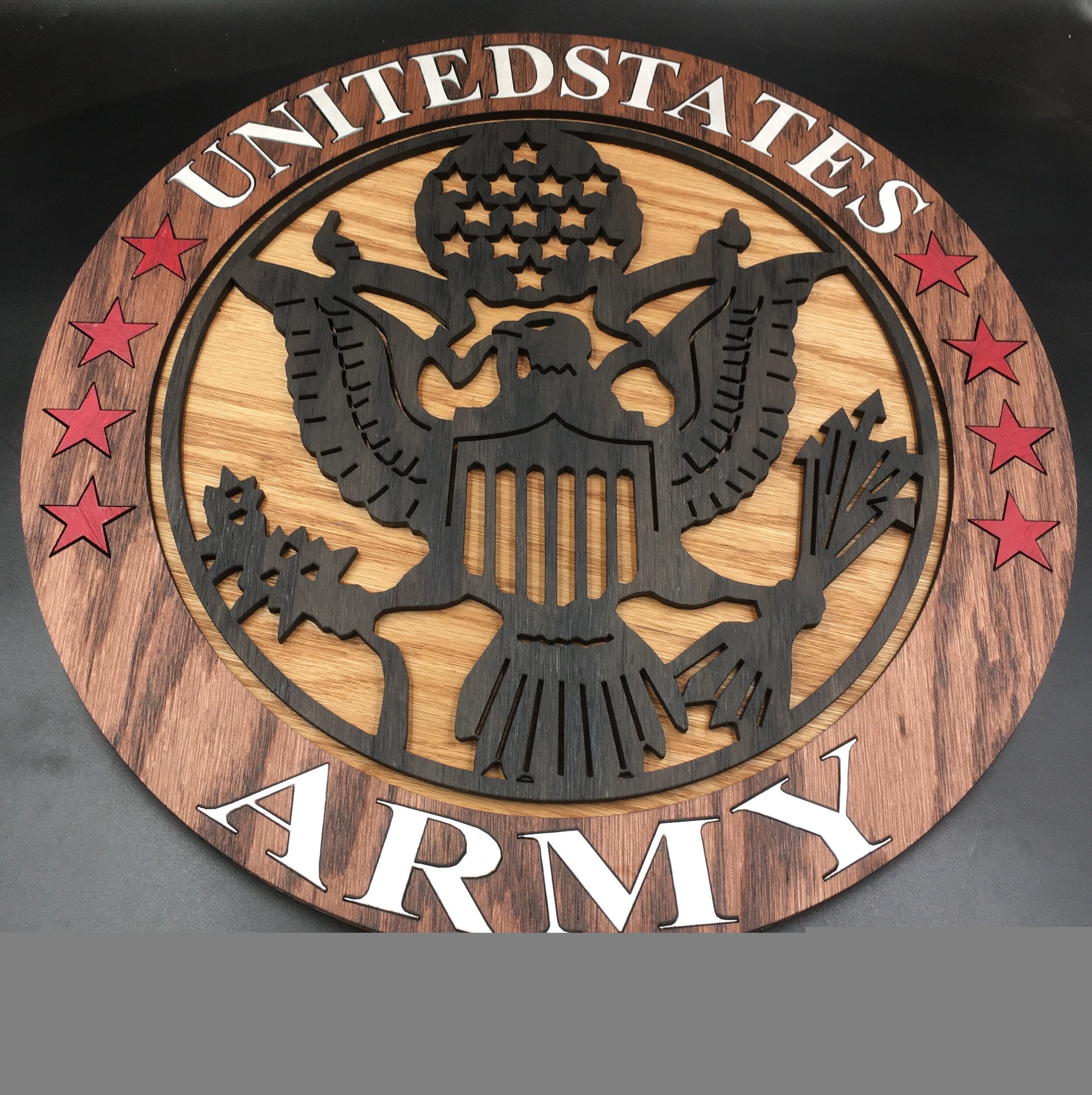 United States Army Emblem Wall Art