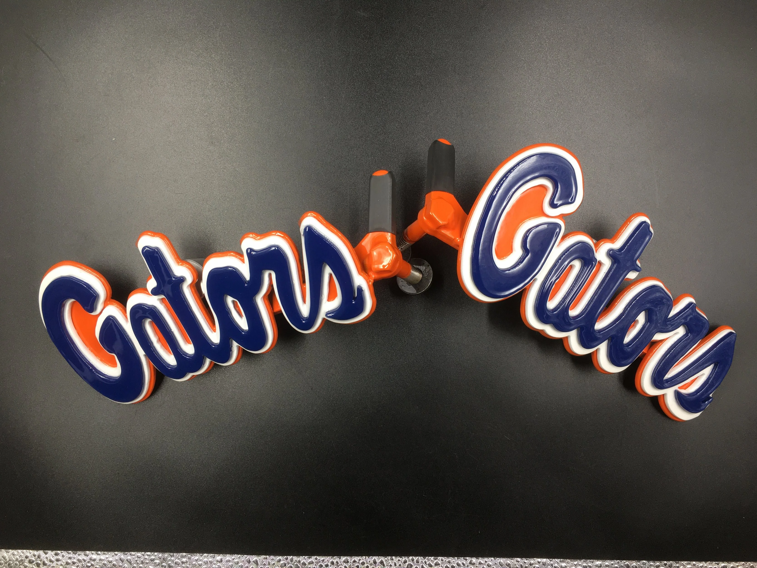 Custom Jeep Foot Pegs - Bold Gators Design