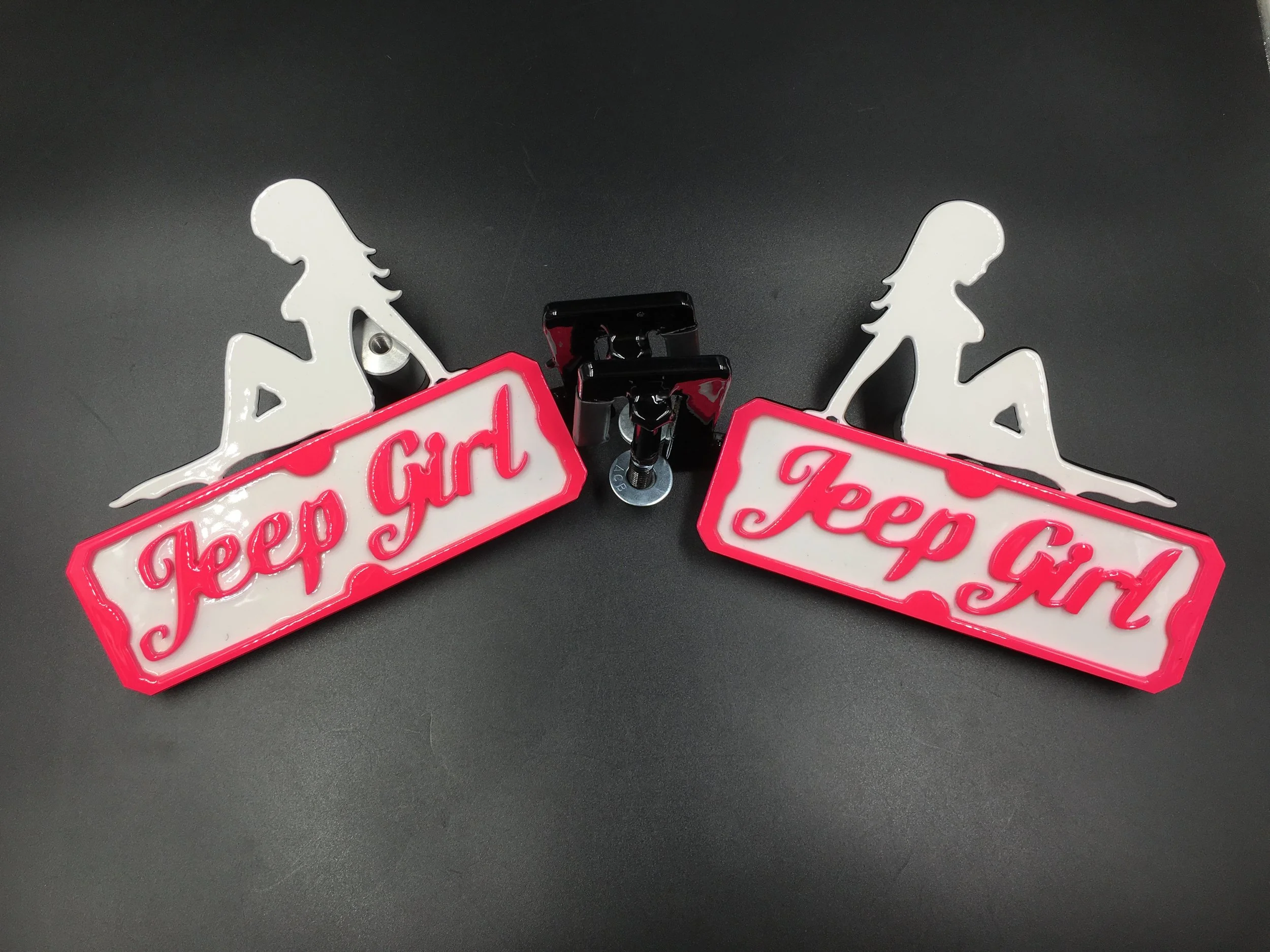 Jeep Girl Custom Foot Pegs