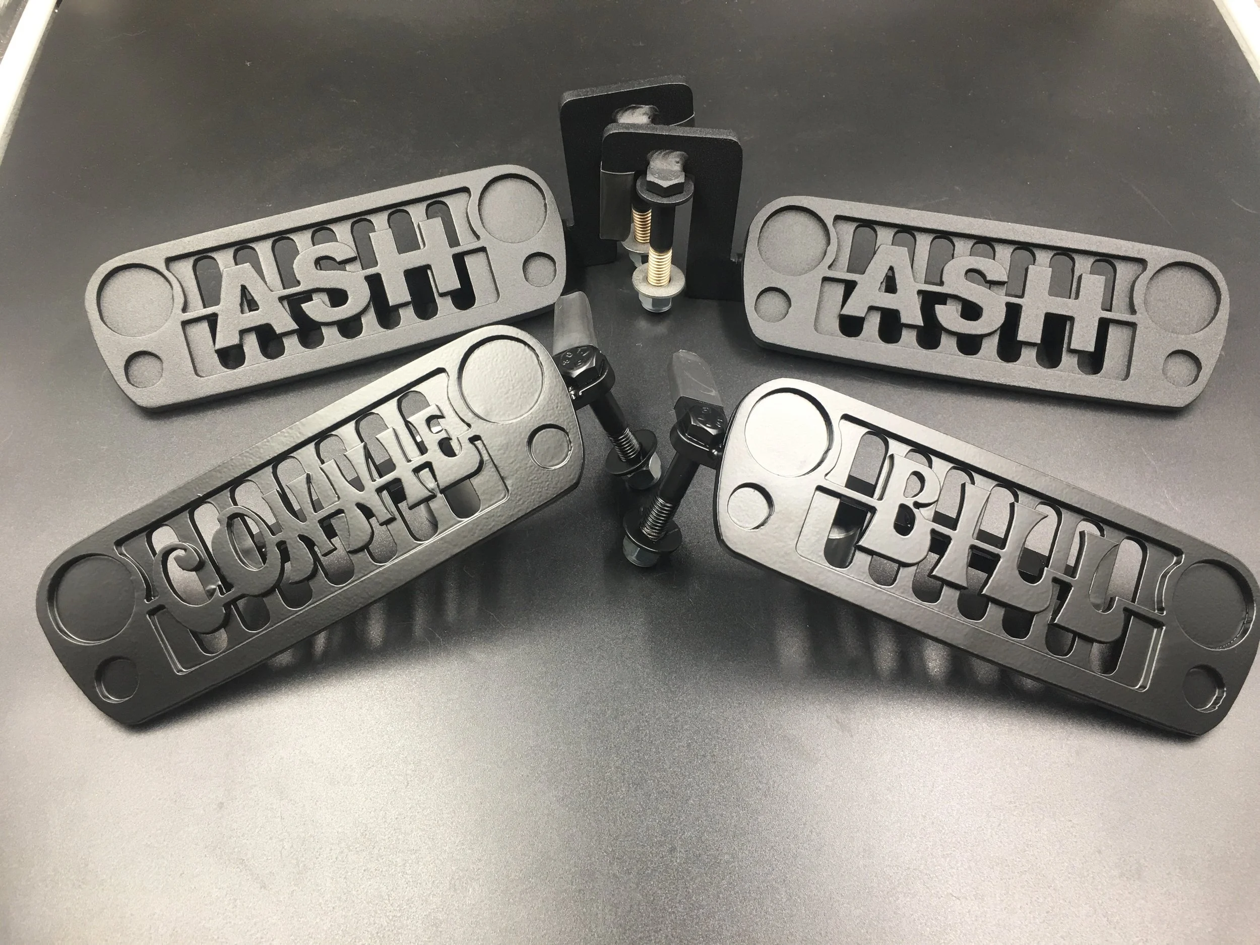 Customizable Jeep Foot Pegs