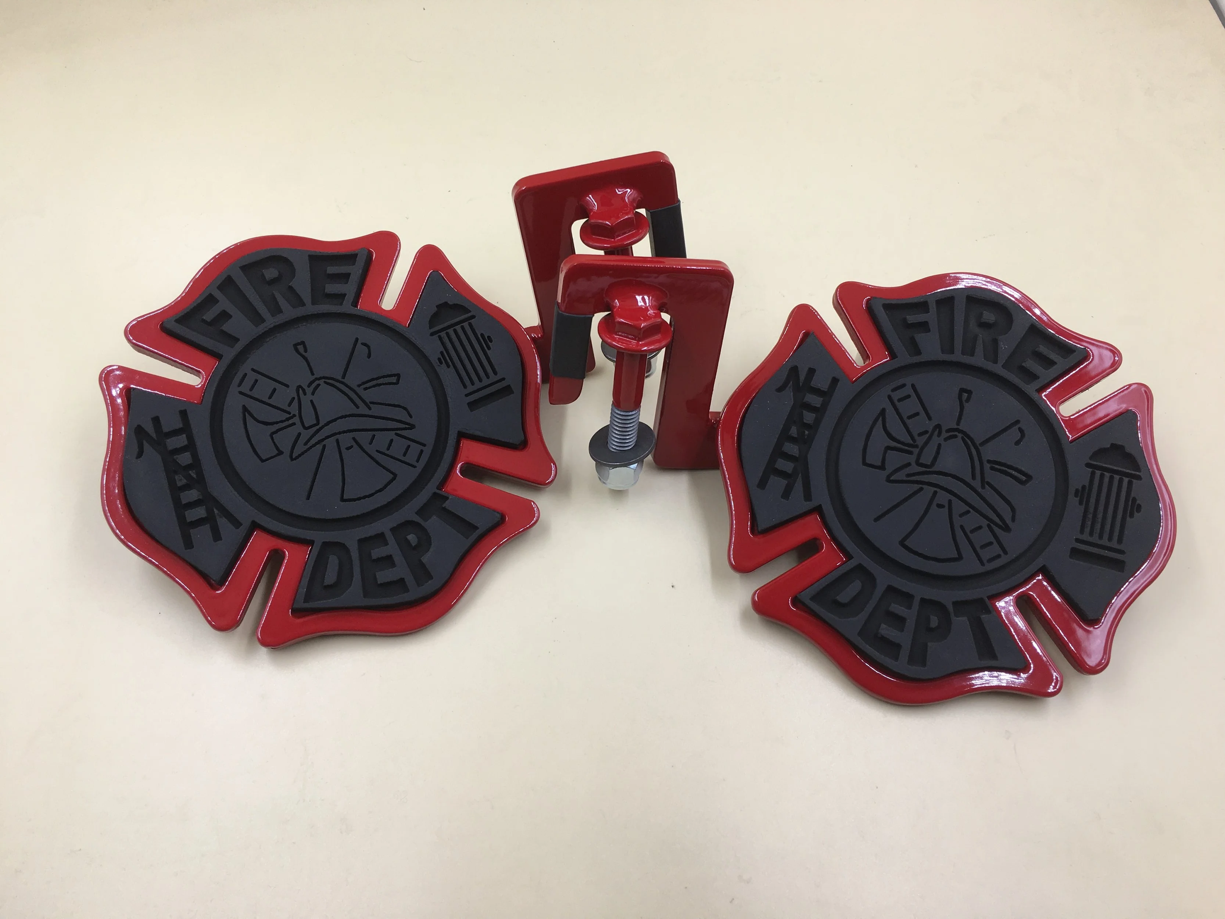 Firefighter Hero Edition Jeep Foot Pegs/ Free Shipping