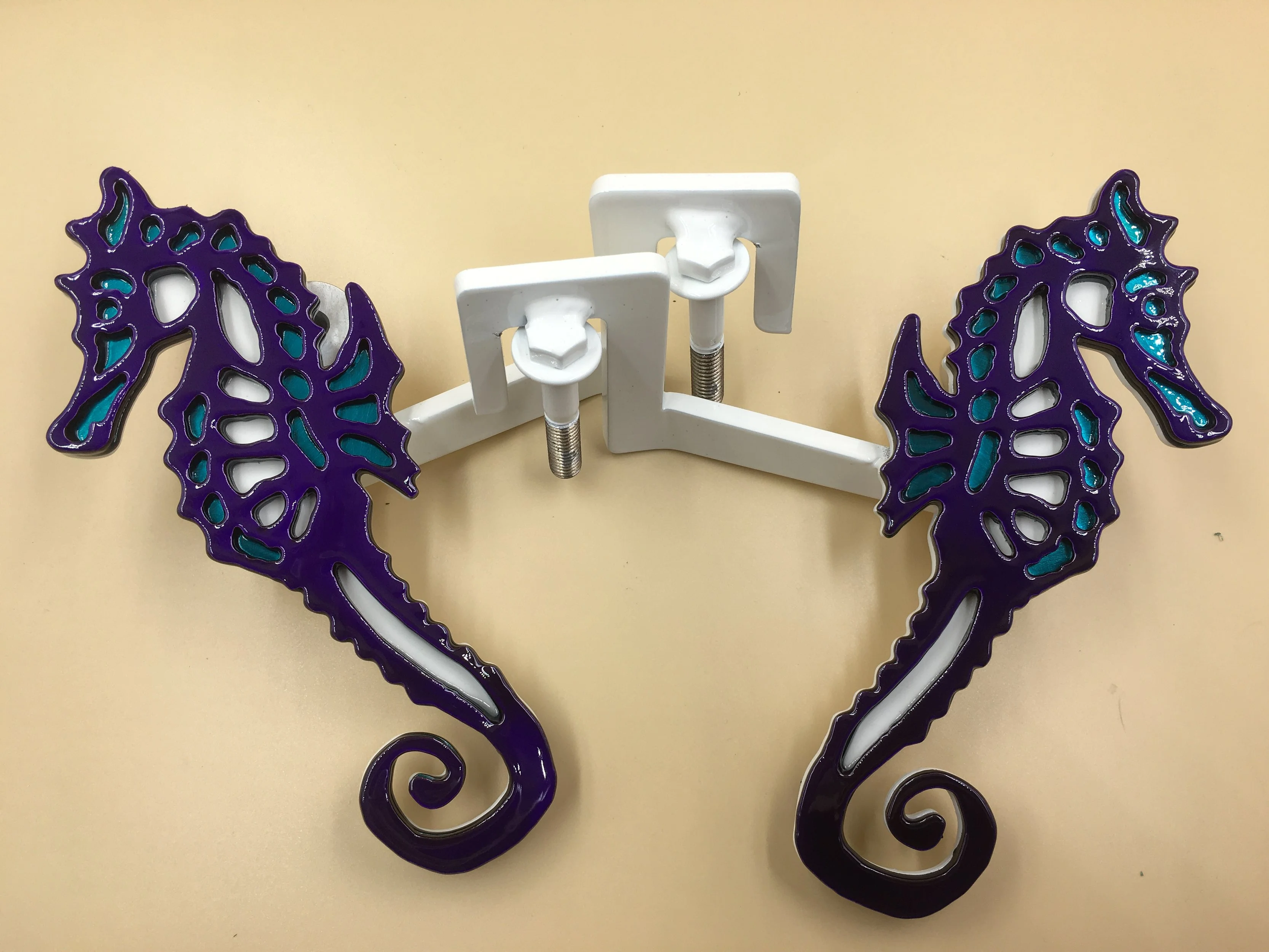 Seahorse Design Jeep Foot Pegs