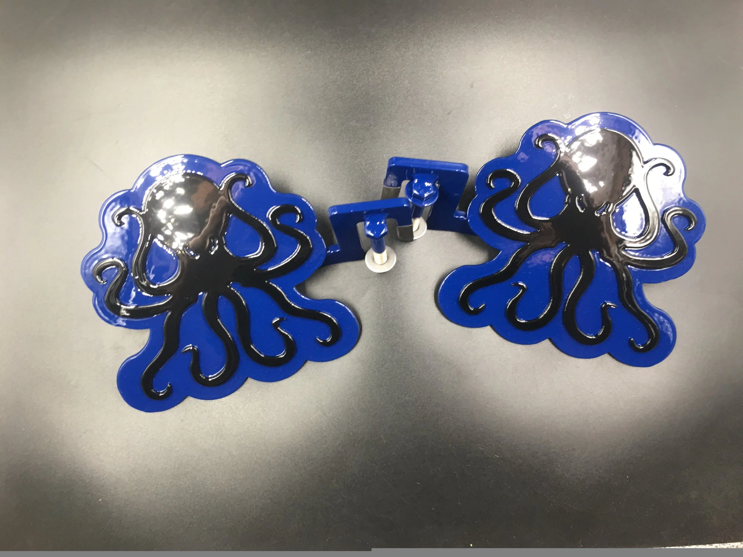 Custom Octopus Jeep Foot Pegs