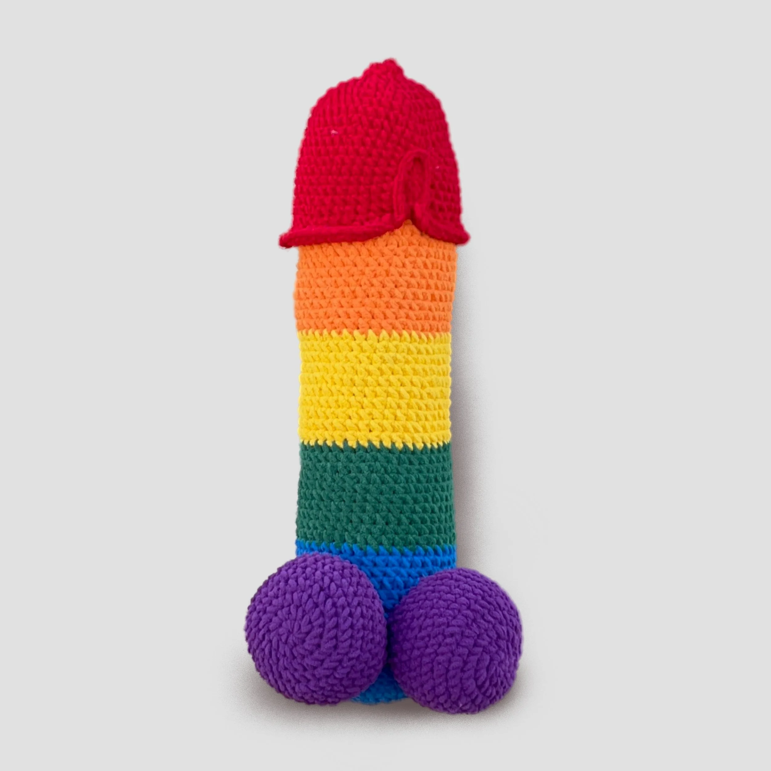 Rainbow Penis Pillow
