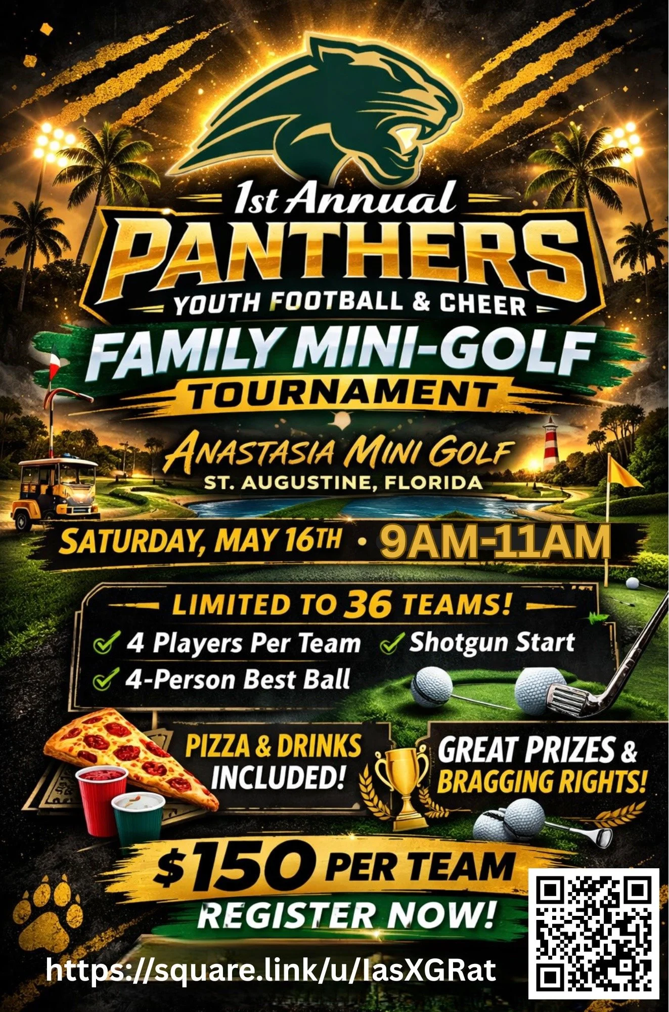 1st Annual Panthers Family Mini Golf Tournament