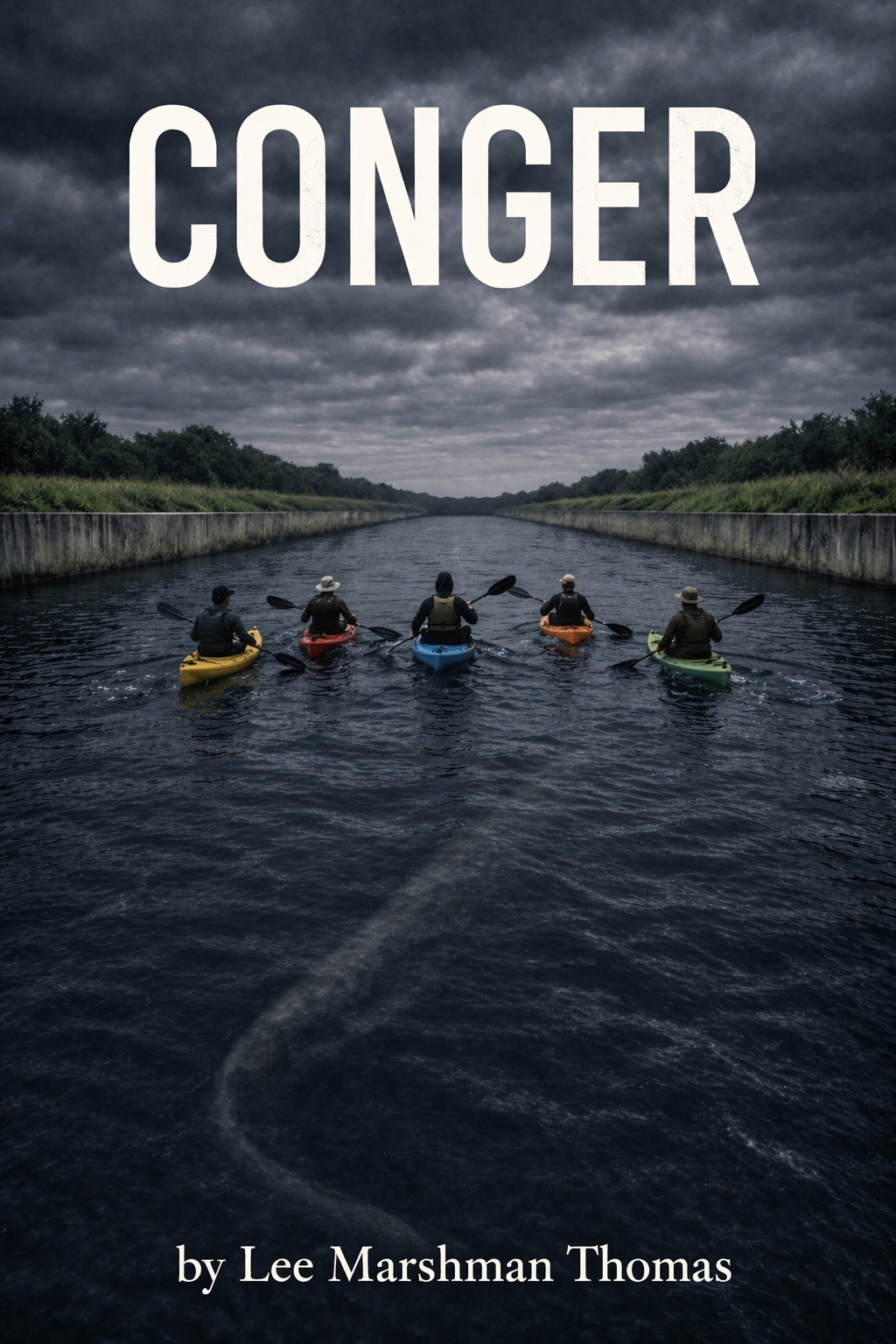 CONGER - Survival, biological thriller set on the river Trent - New novel from Lee Marshman Thomas - Premium eBook