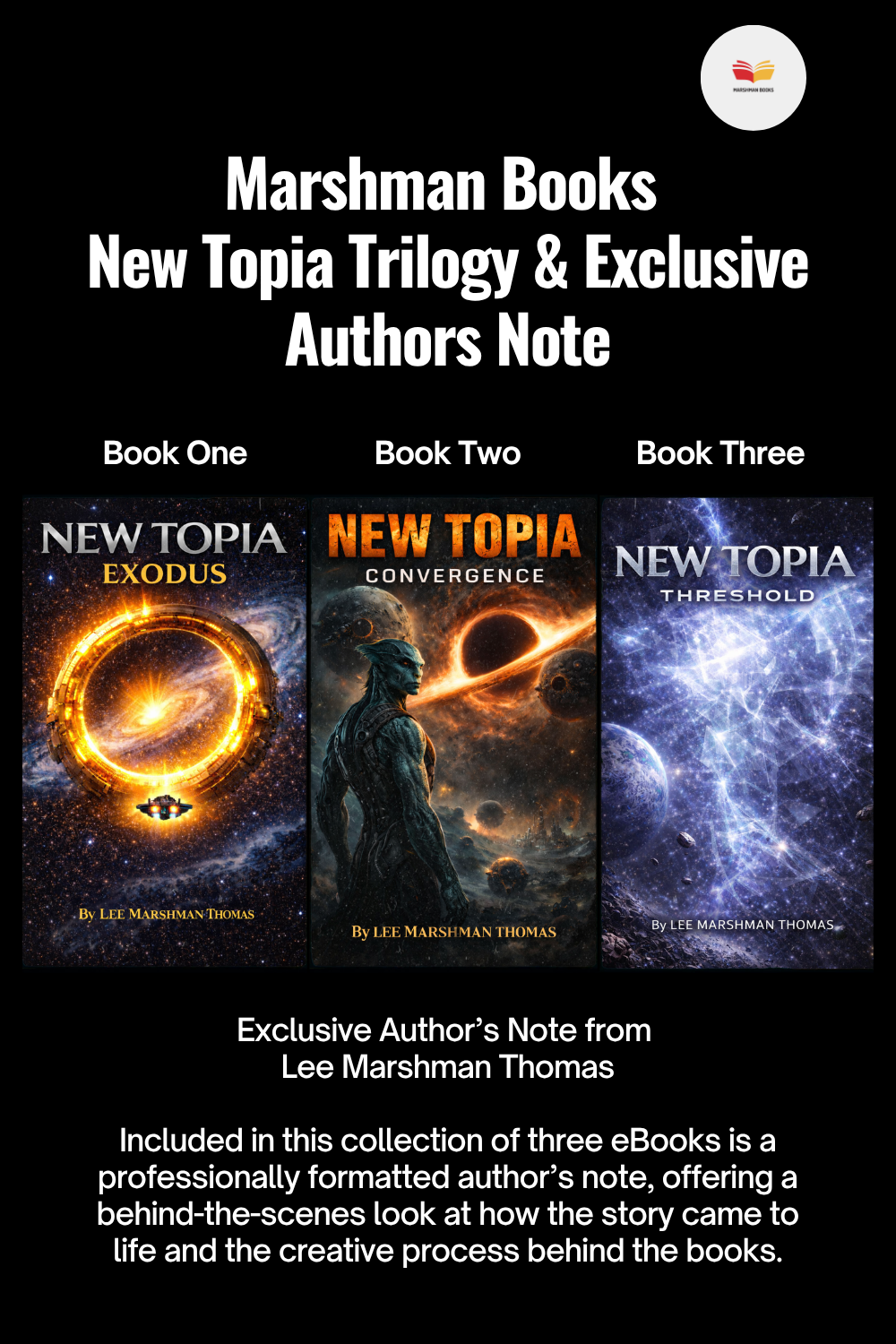 New Topia Trilogy Bundle - Exodus, Convergence and Threshold