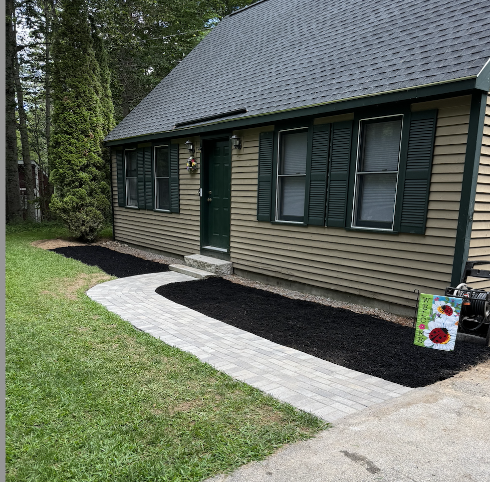 Front Walkway Installation