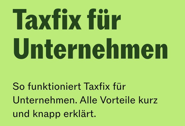 B2B Kommunikation (Taxfix)