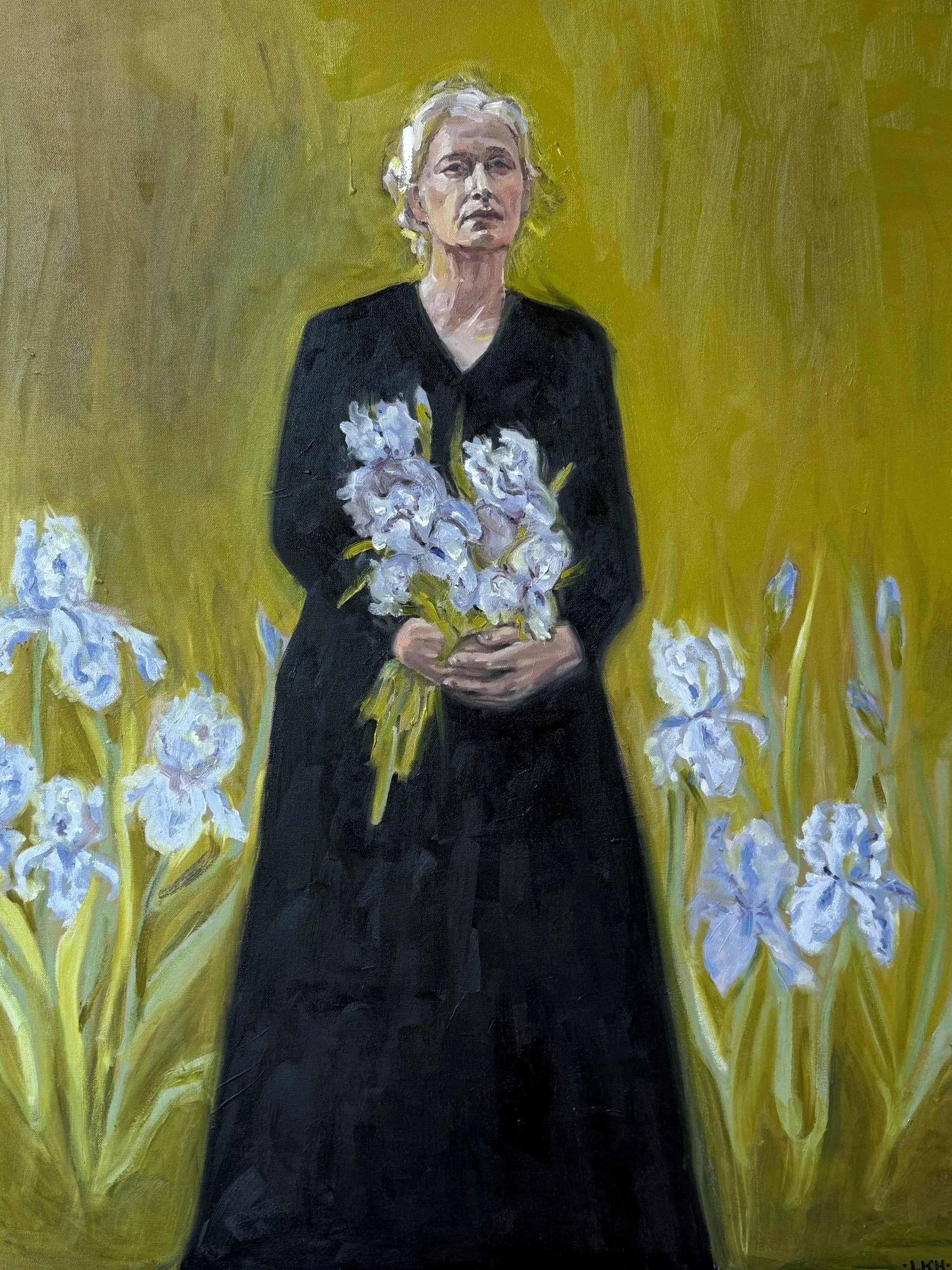 IRIS.
2026.
Oil on canvas.
30x40in.