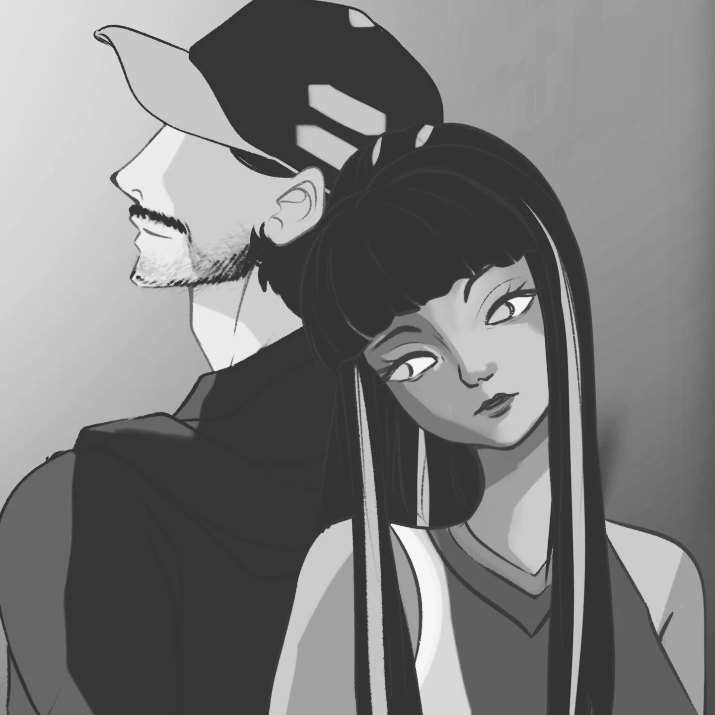 My OCs, Zephyr Rain (left) and Aria Rays (right), from the book I'm working on, "The Human Priority" 
Partners in a critical mission, the true essence of humanity is in danger! 

The Human Priority - Coming soon! 

-Lyra's name was formerly