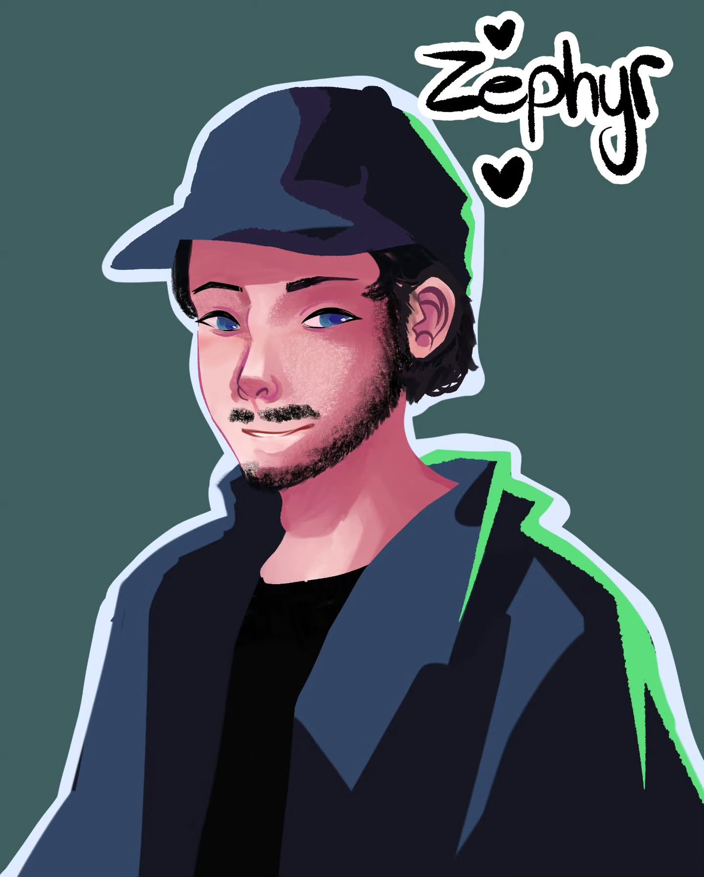 Zephyr Sturm - Concept A 
#originalcharacter #authorsofinstagram #digitalartists #orginalart #myoc