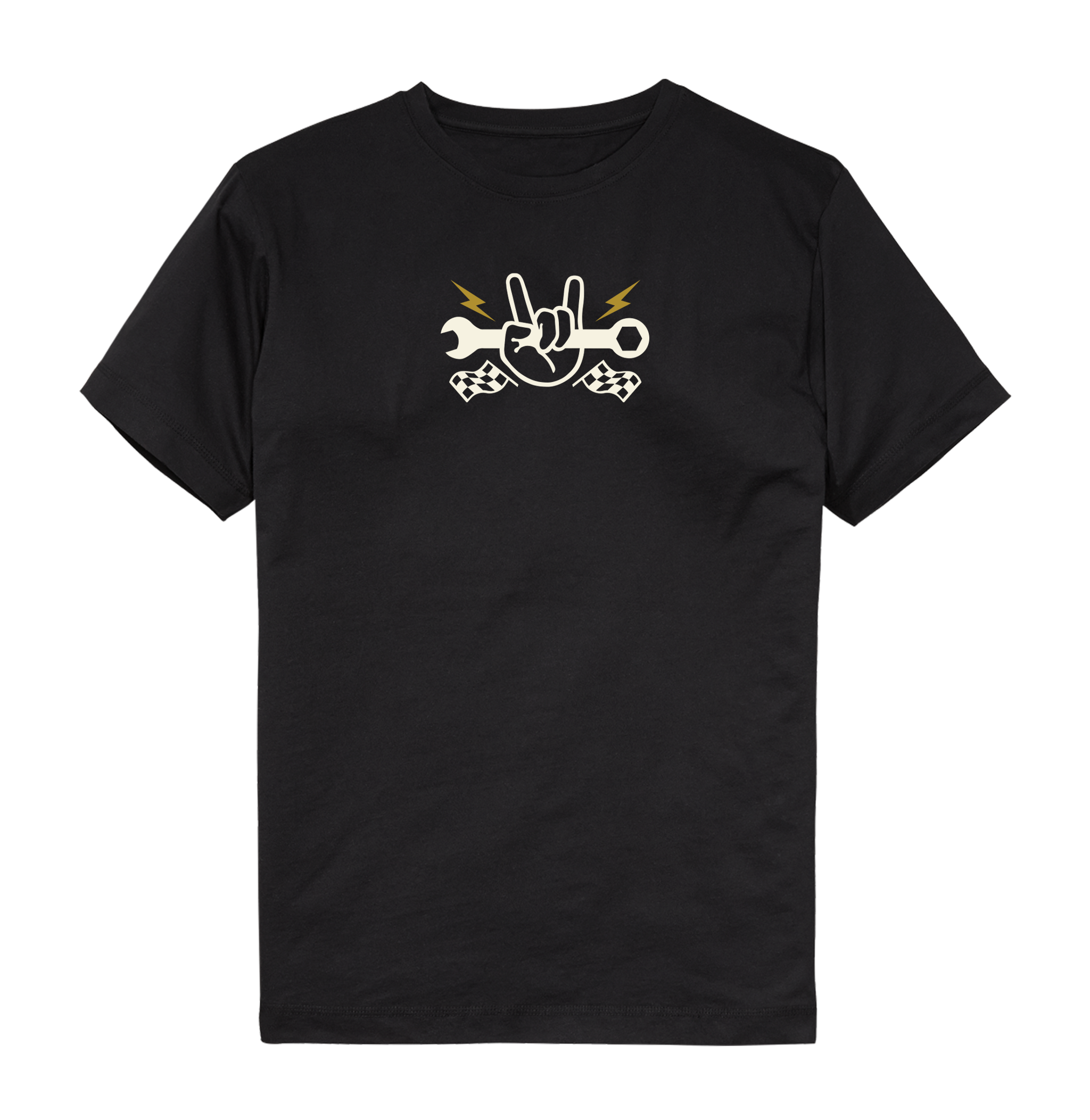 Kloten met Motors T-shirt