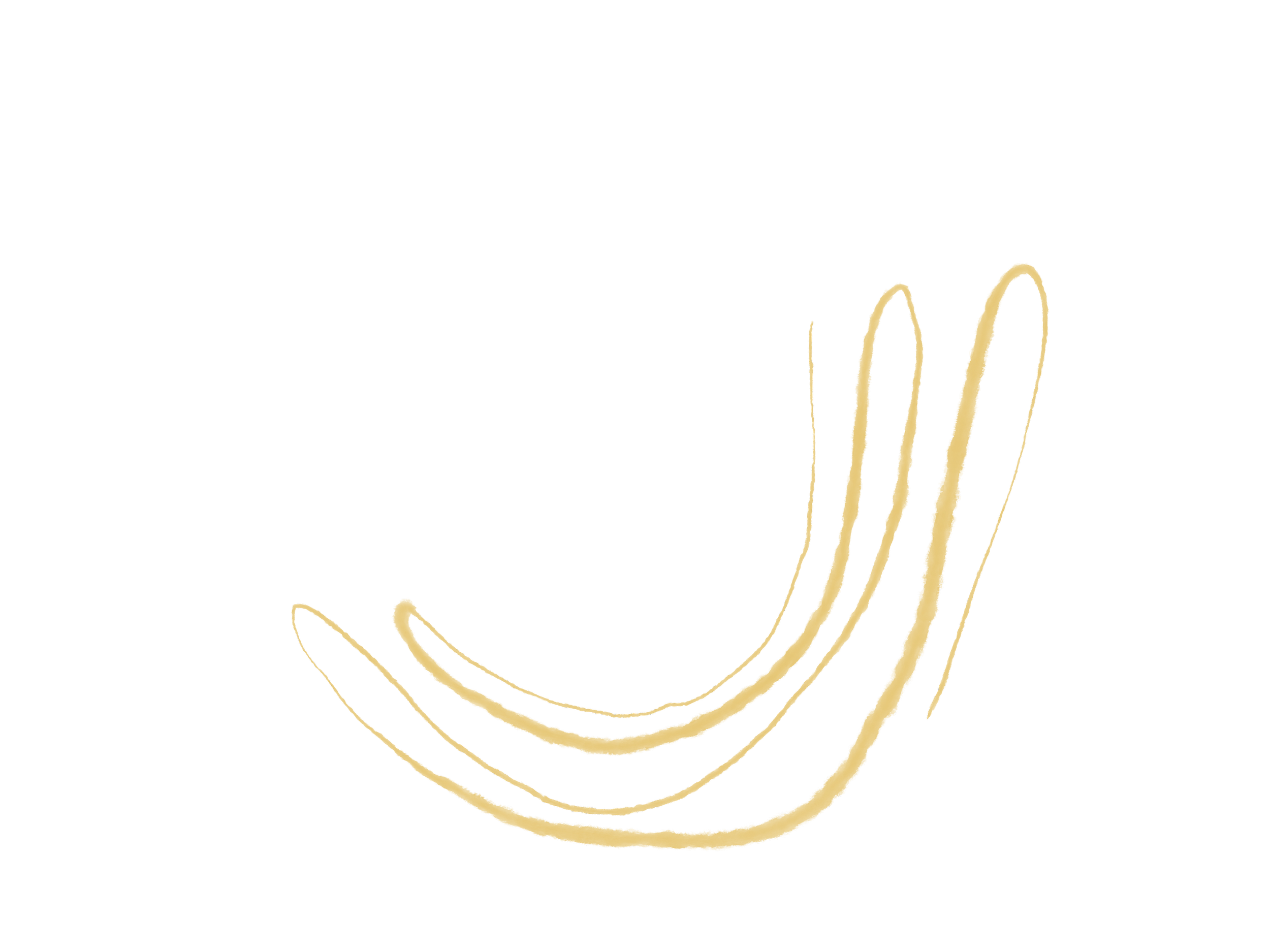 Gold abstract lines on black background.