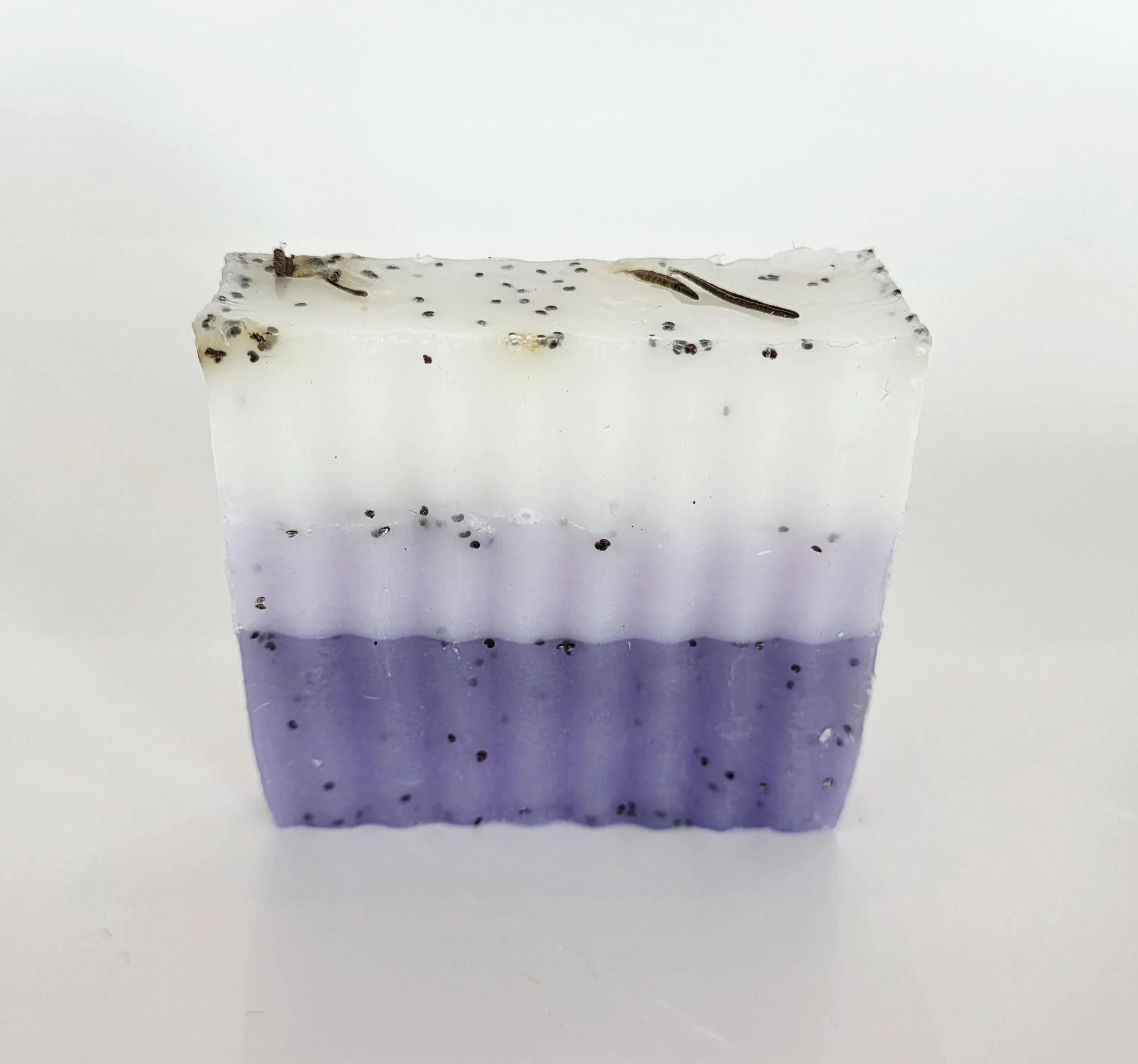 Lavender Poppy Seed Loaf Soap