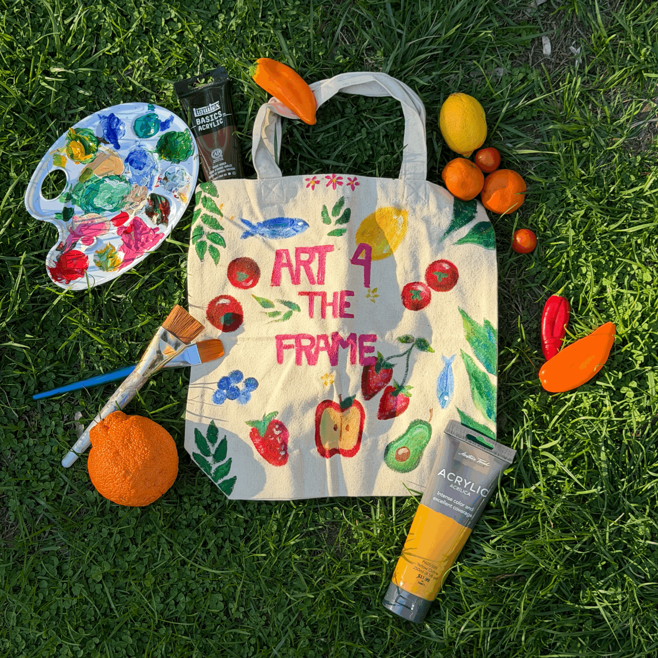 Bags & Brushes Paint and Sip