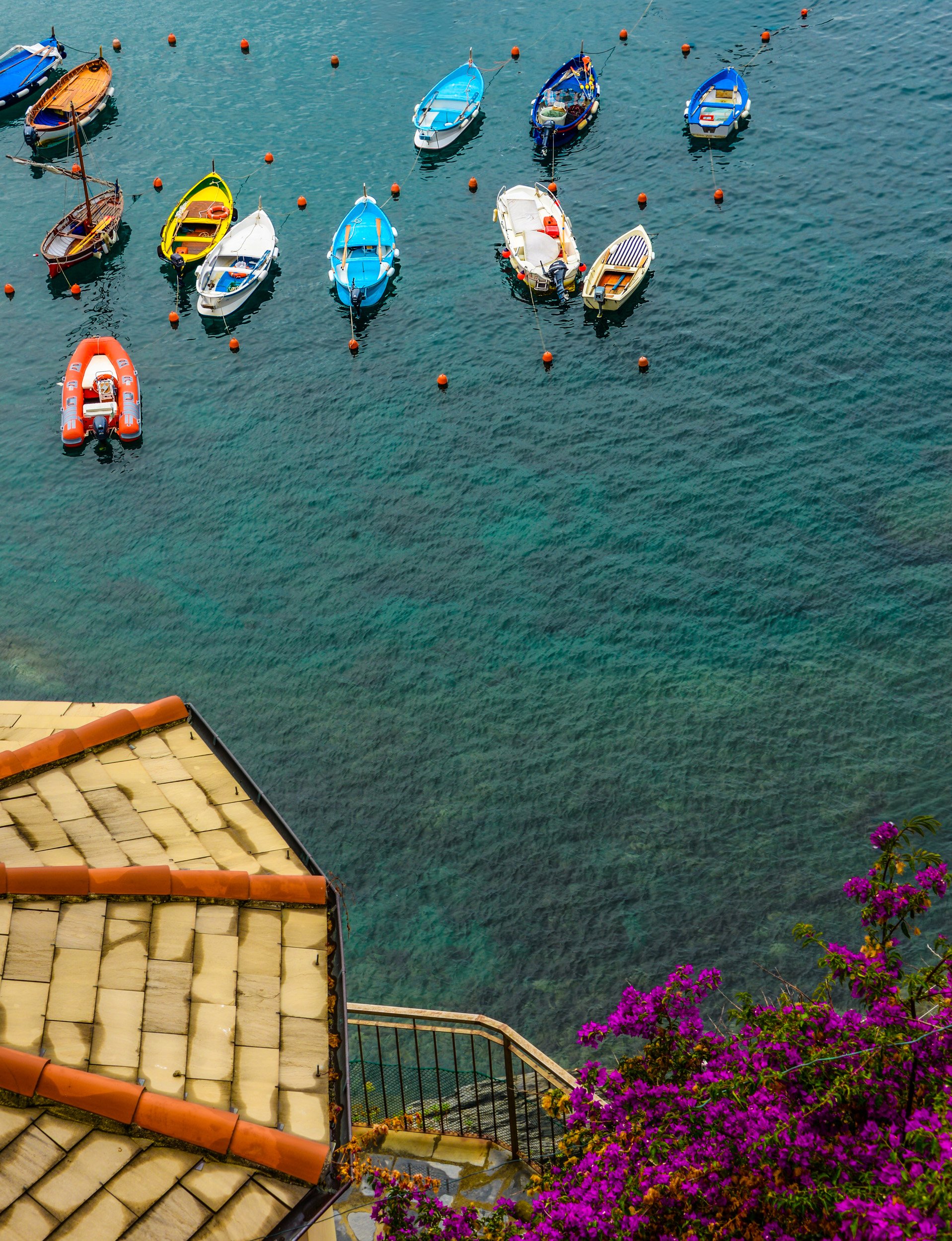 Boats of Vernazza - 1991