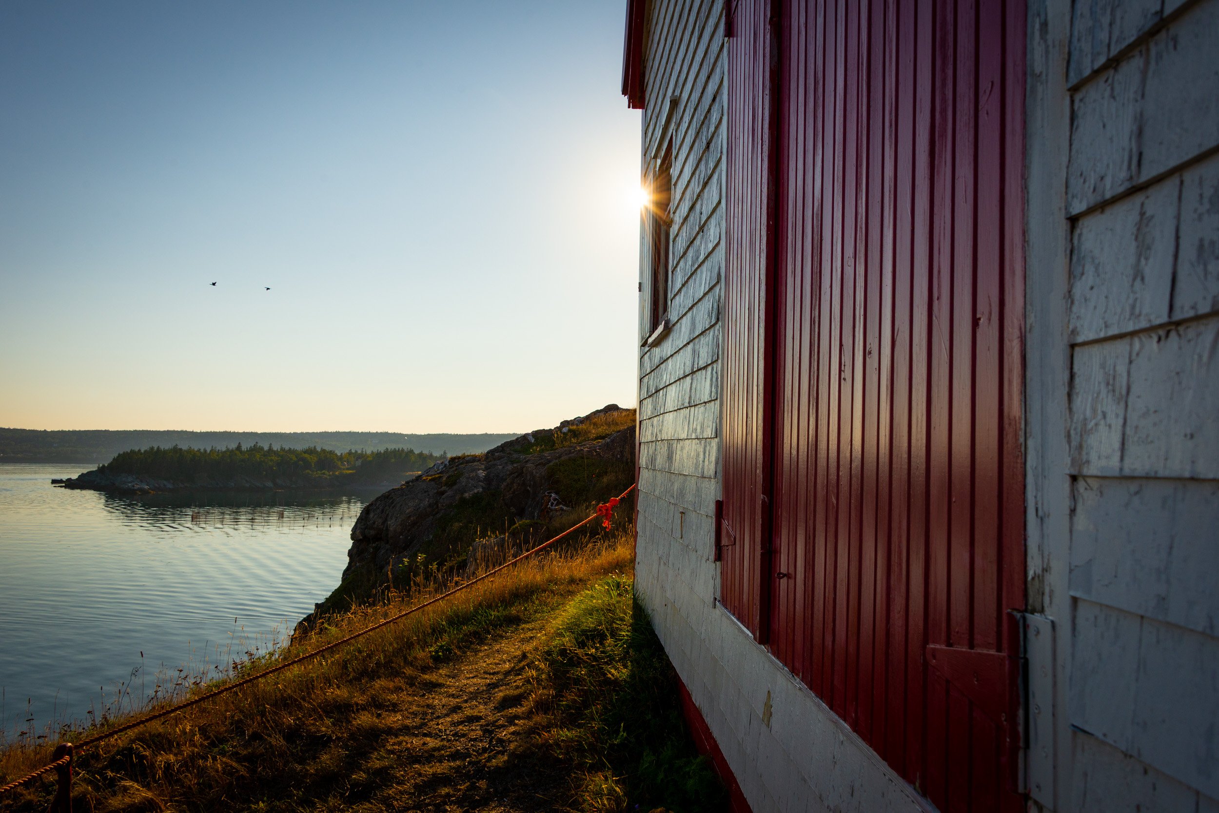 Red Door With a View - 5666