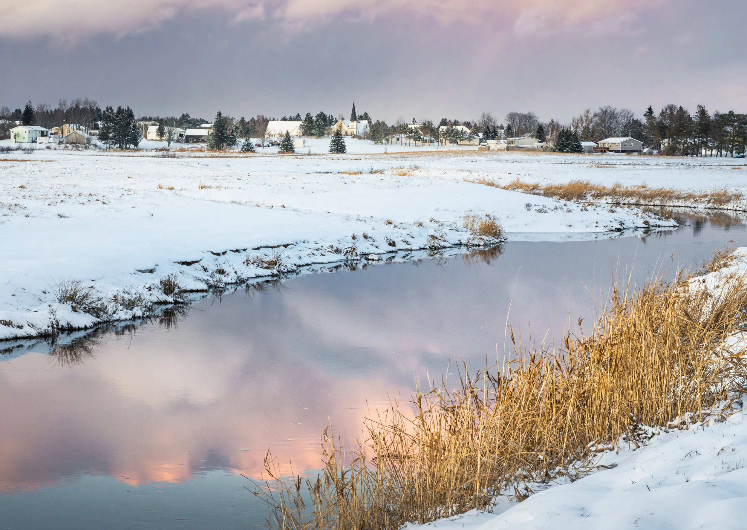 Quiet Winter Village - 0252