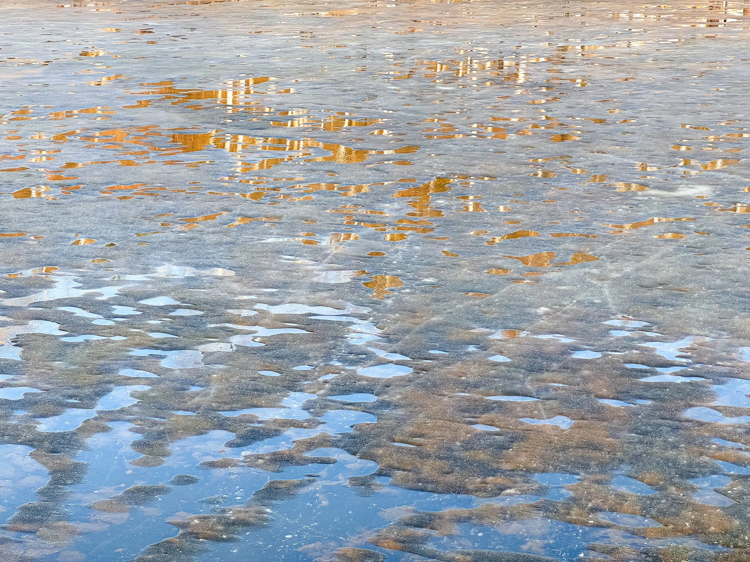 Reflection on Melting Ice - 1993