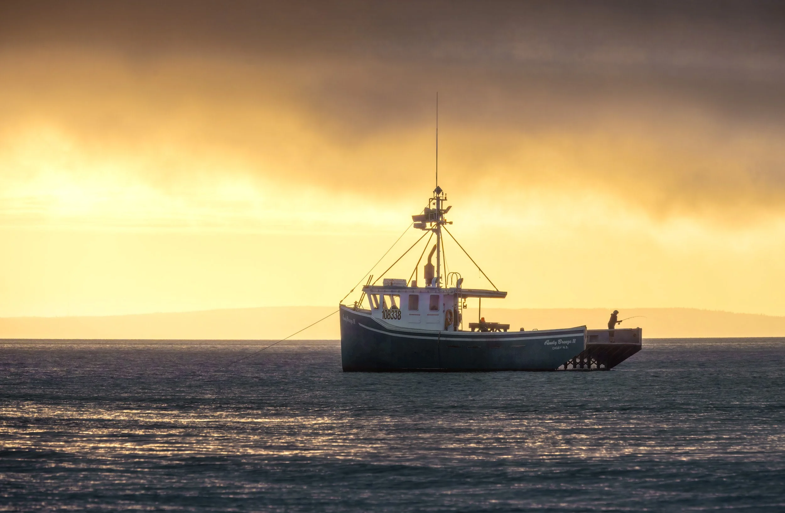 Fishing a Sunrise - 5310