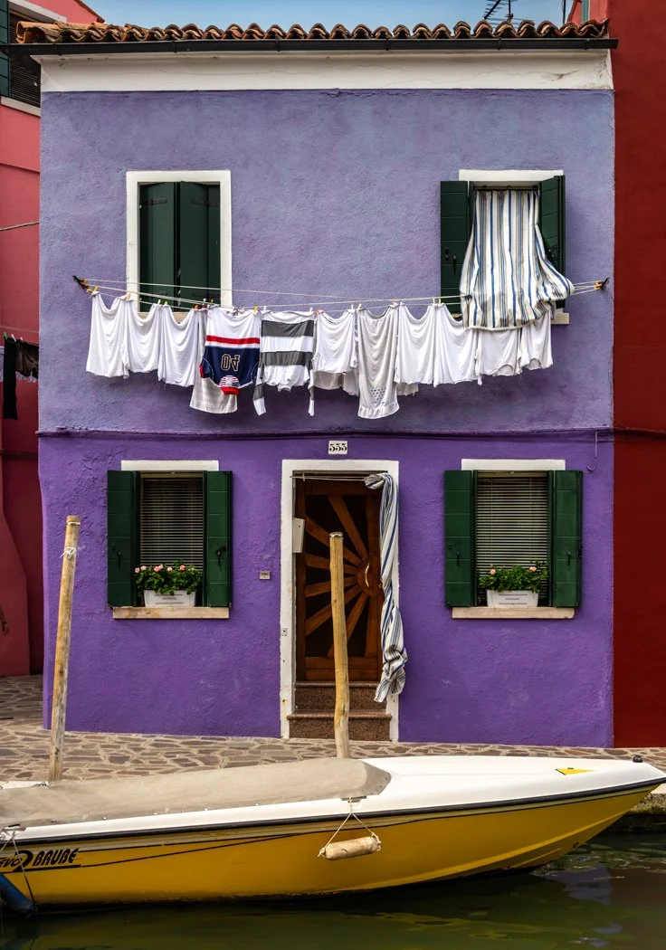 Burano in Purple - 4350