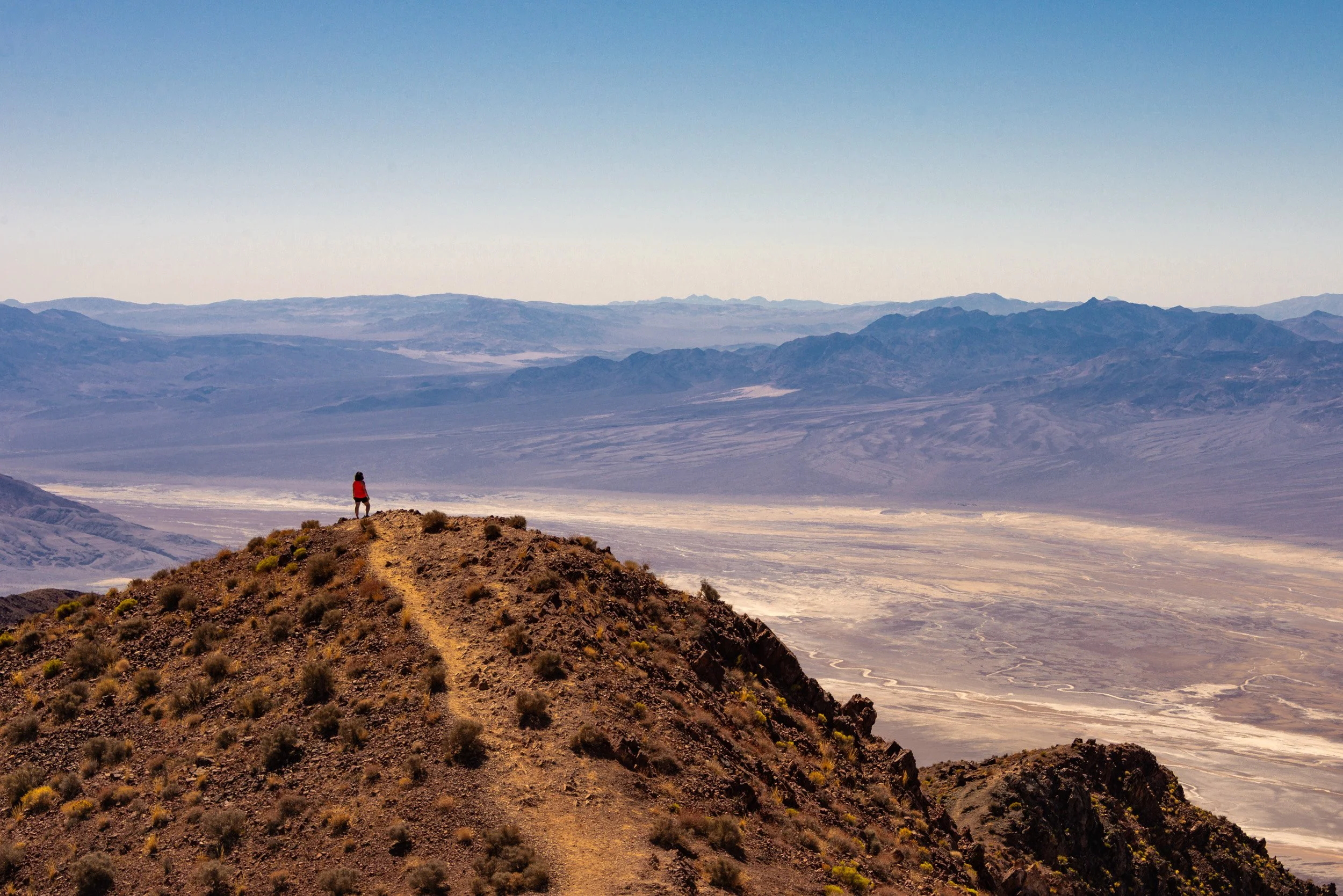 Kally at Dante's View - 8545