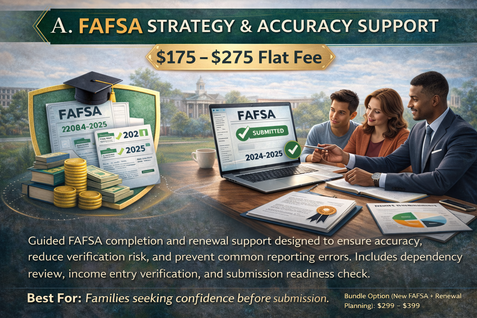 FAFSA Strategy & Accuracy Services