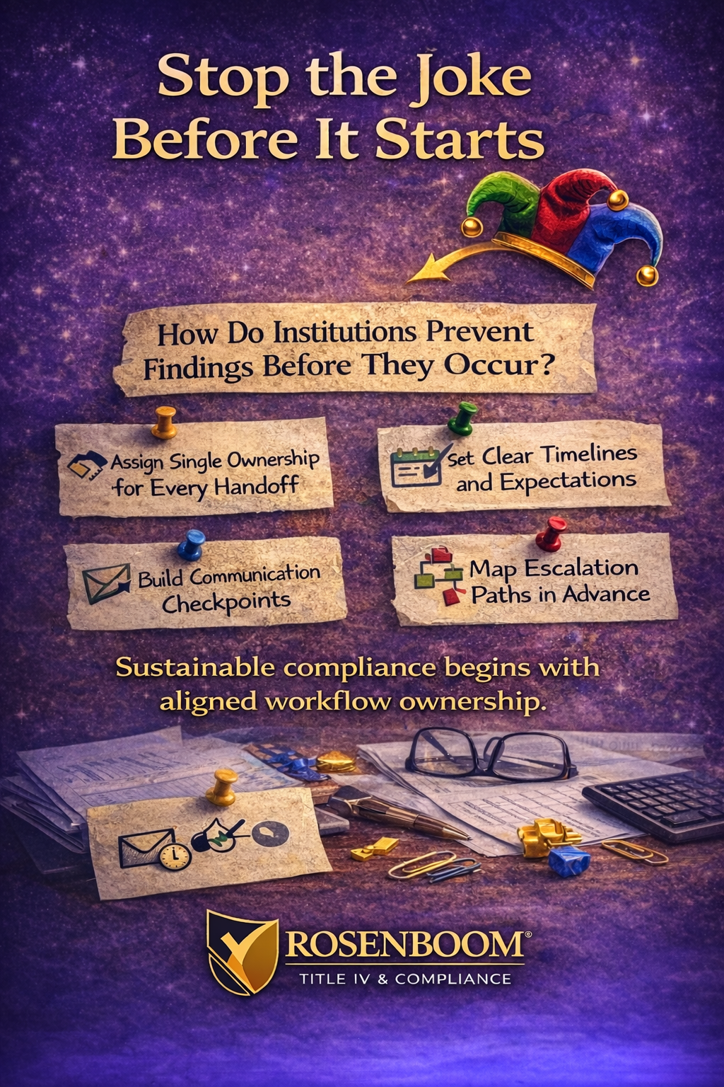 Blog Series: Organizational Design &amp; Cross-Department Coordination — Redesigning Ownership and Accountability Before Findings Occur