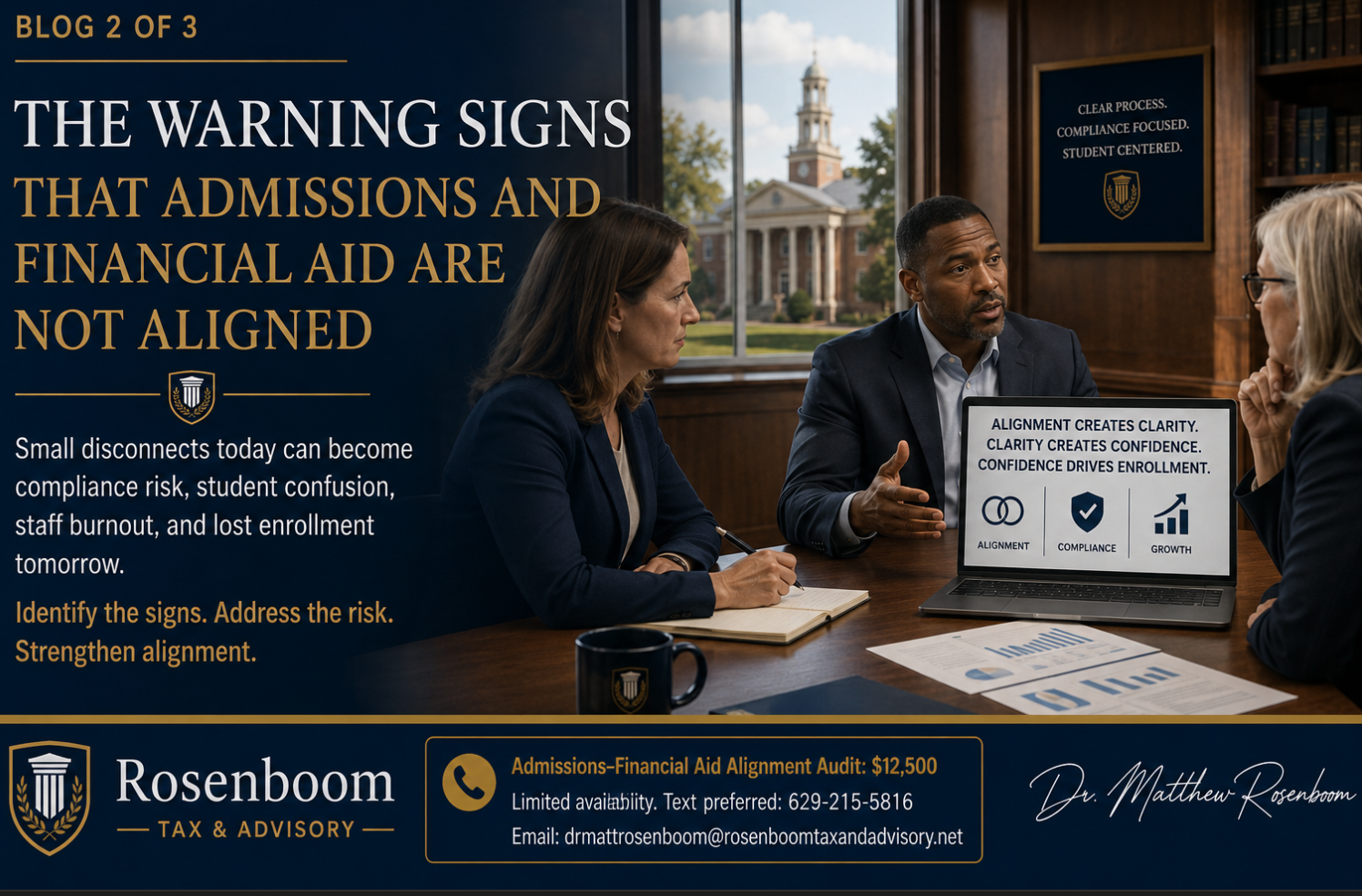 The Warning Signs That Admissions and Financial Aid Are Not Aligned