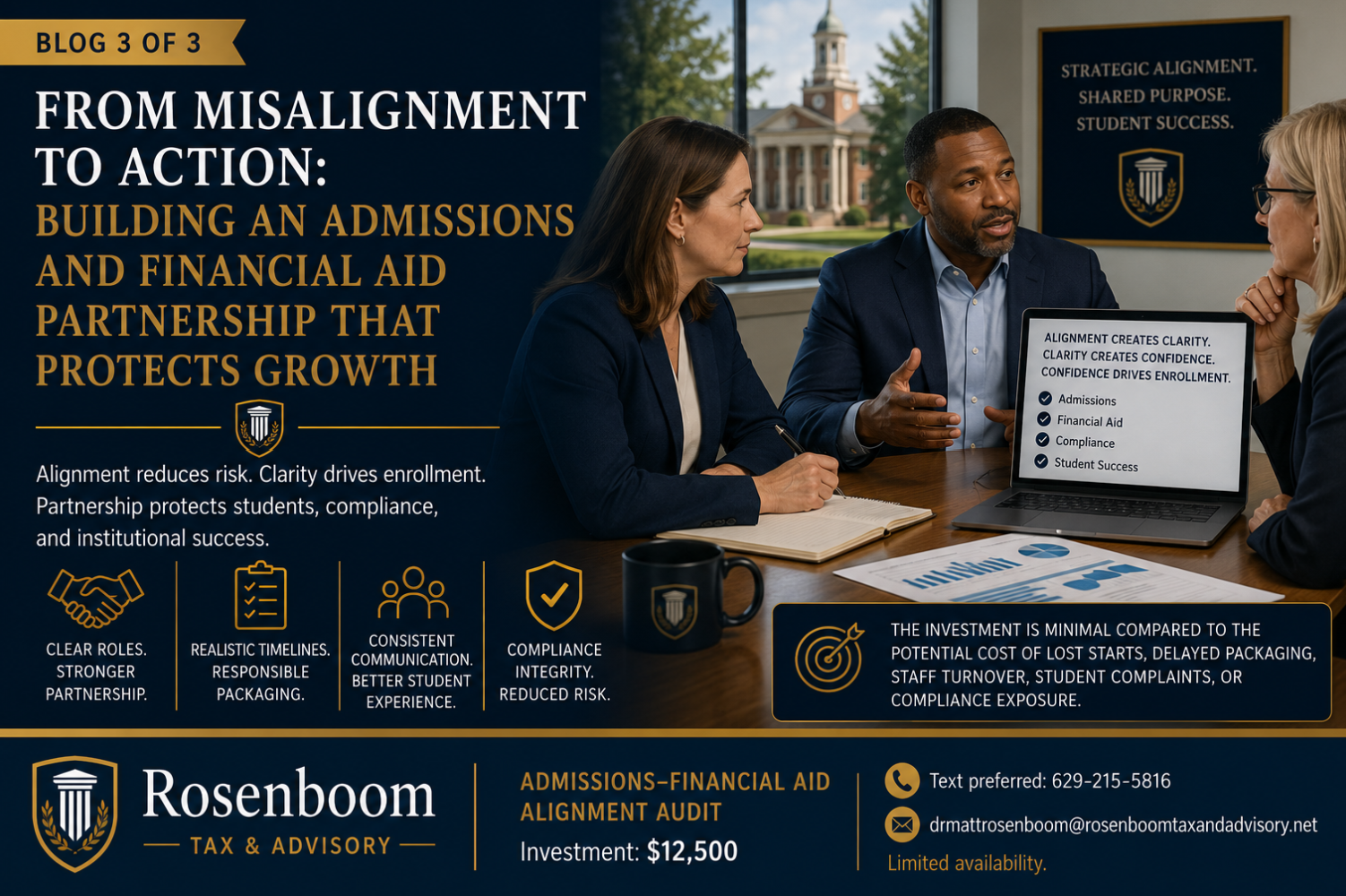 From Misalignment to Action — Building an Admissions and Financial Aid Partnership That Protects Growth