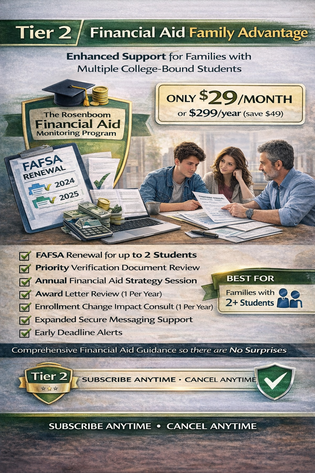 Tier 2 — Family Advantage Plan