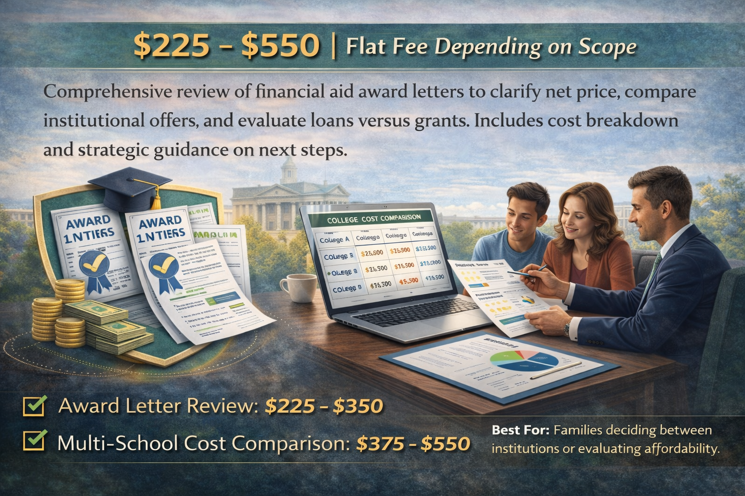 Financial Aid Award & Cost Analysis