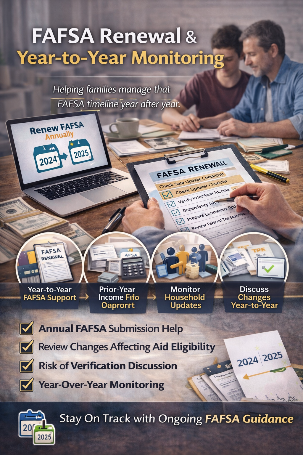 FAFSA Renewal & Year-to-Year Monitoring
