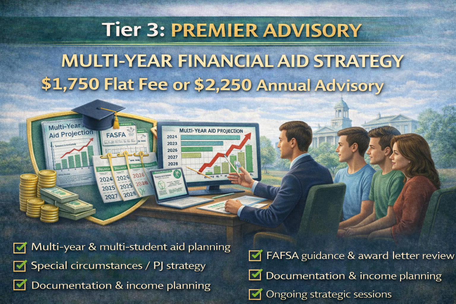 Tier 3: Premier Advisory - Multi-Year Financial Aid Strategy