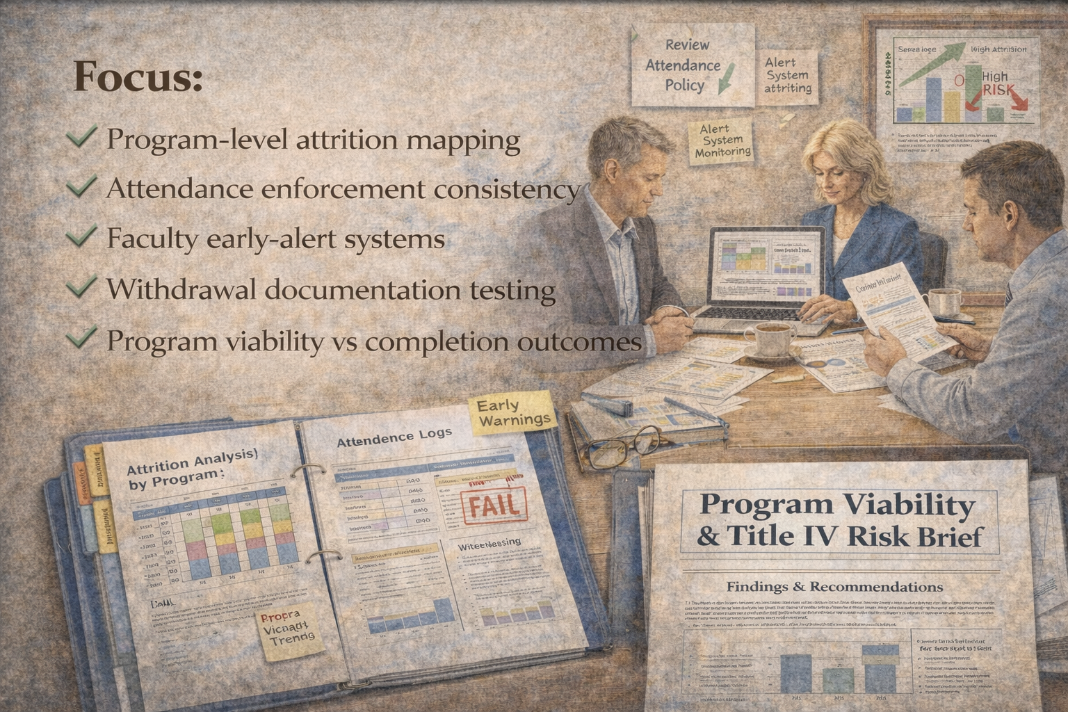 Retention & Completion Risk Audit