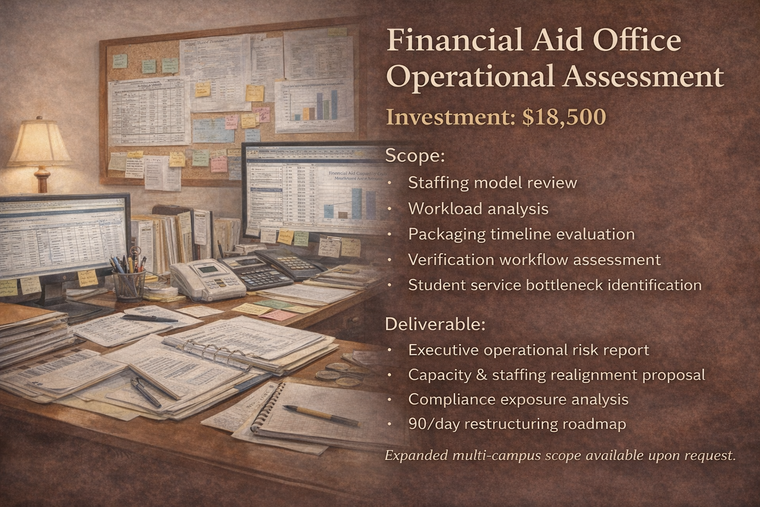 Financial Aid Office Operational Assessment