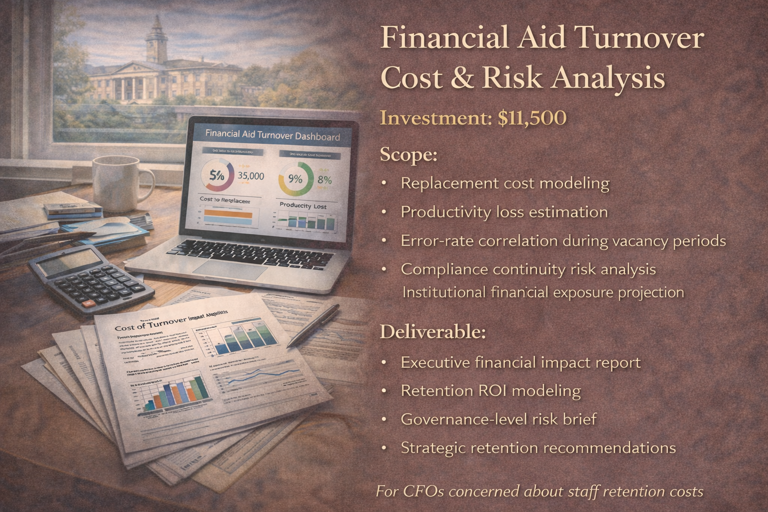 Financial Aid Turnover Cost Analysis